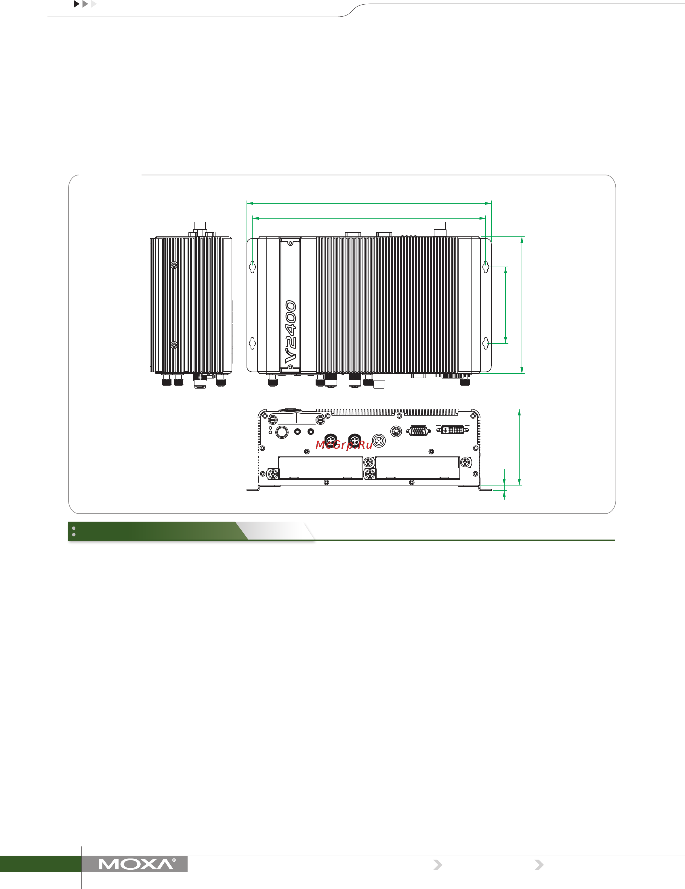 Moxa V2426-LX [3/5] Software specifications