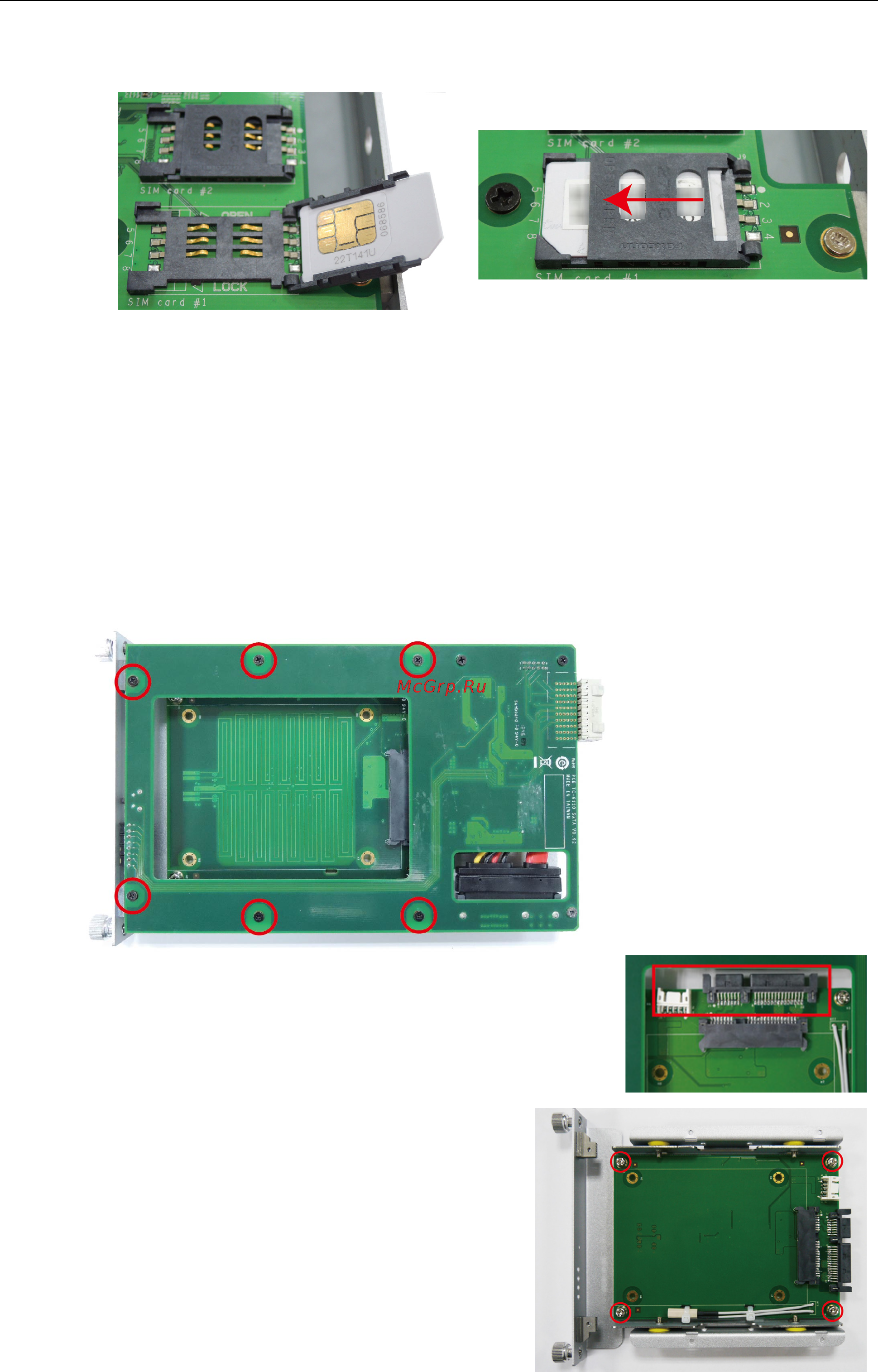 Moxa TC-SP04-DB44-T [18/43] Installing the ssd hdd into the tc sata module