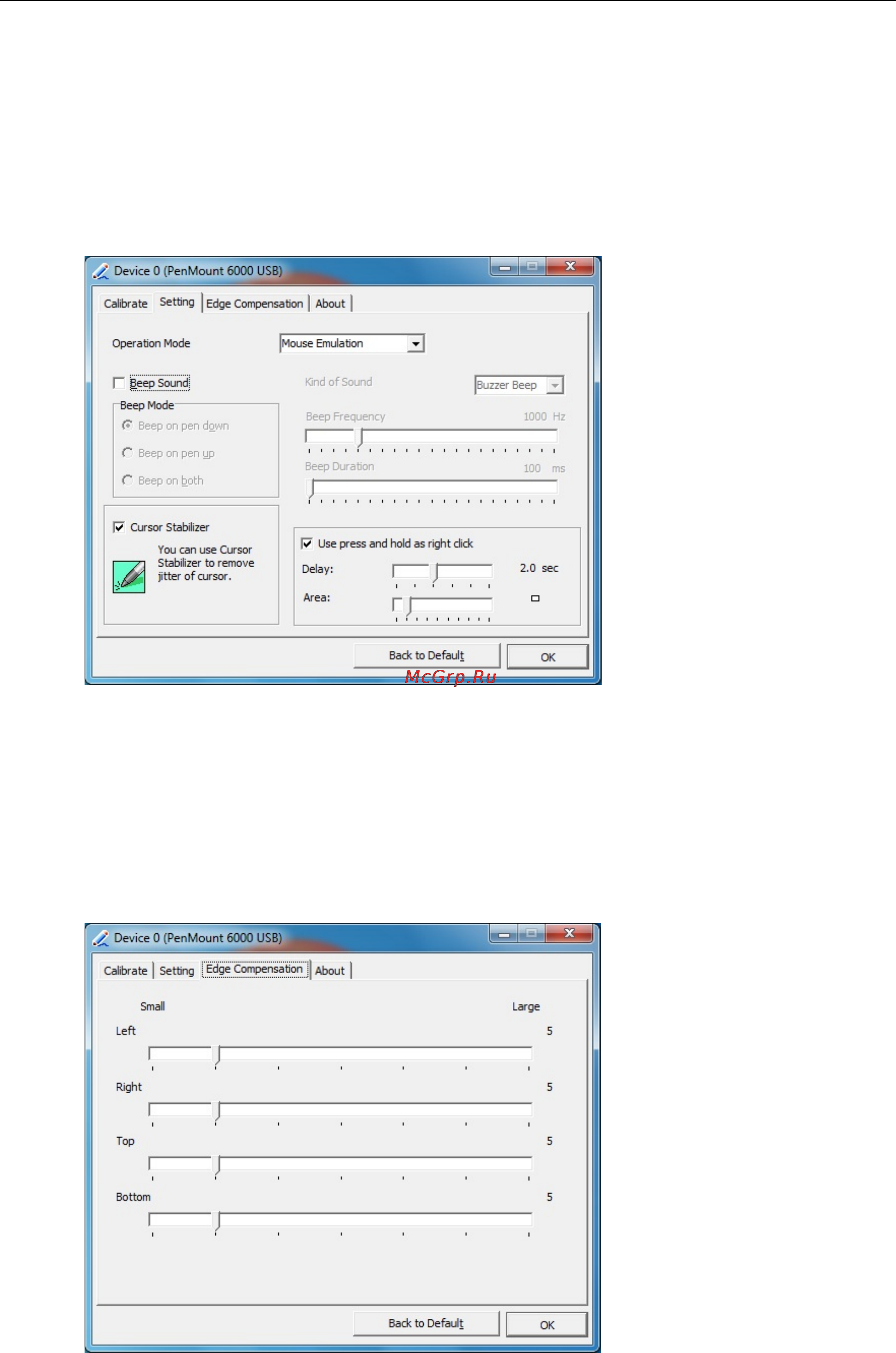 Moxa EXPC-1319-STS-W7E [28/49] Edge compensation