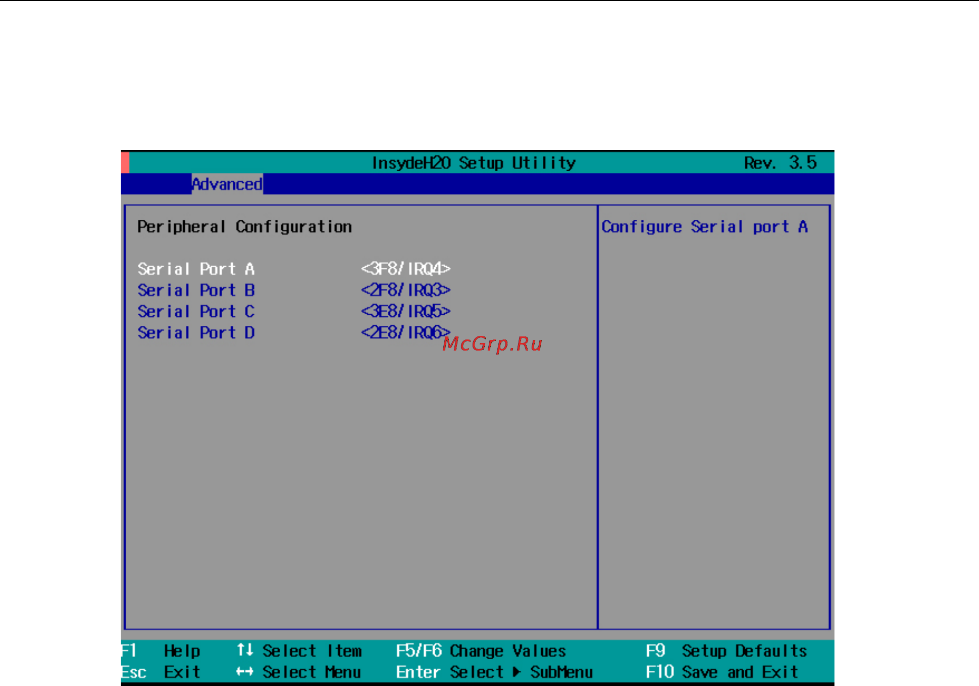 Moxa EXPC-1319-STS-W7E [32/49] Peripheral configuration