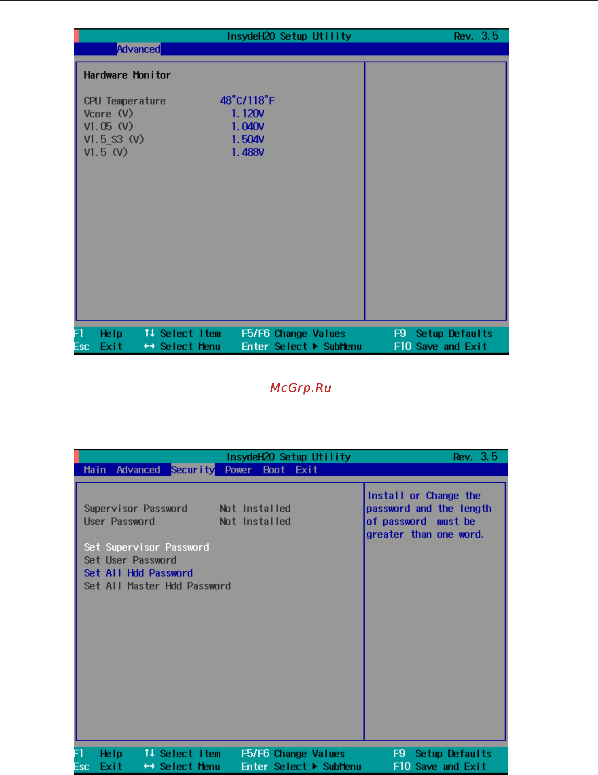 Moxa EXPC-1319-STS-W7E [37/49] Security settings