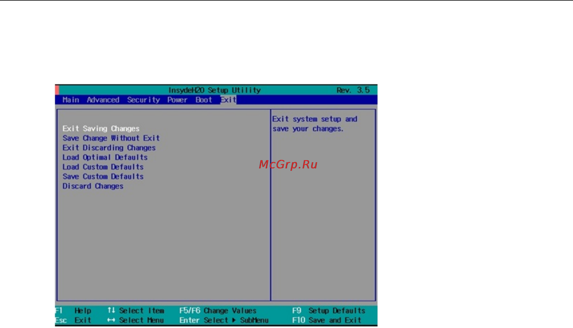 Moxa MC-5150-DC-CP [38/55] Exit settings