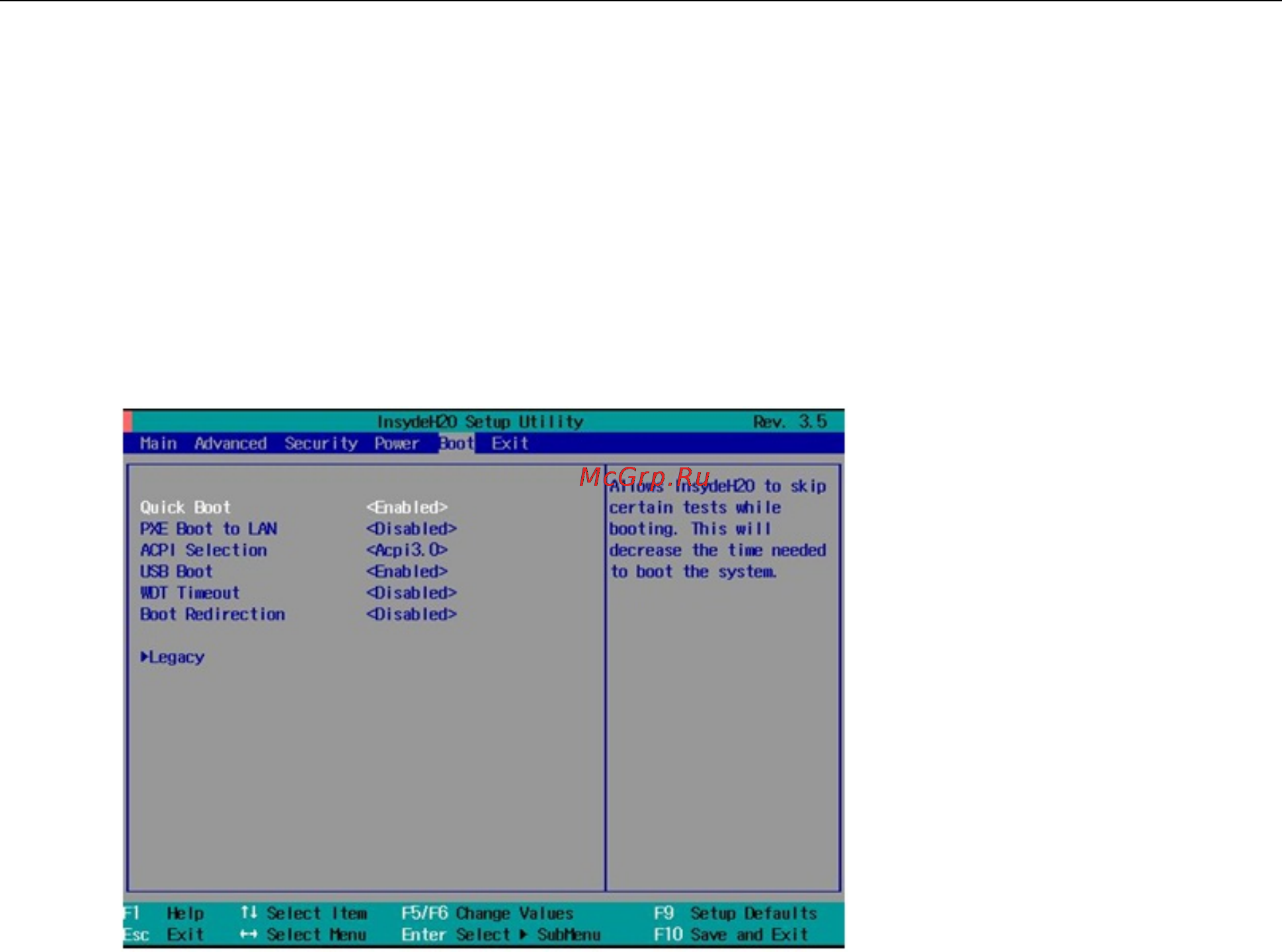 Moxa MC-5157-AC [38/56] Acpi selection