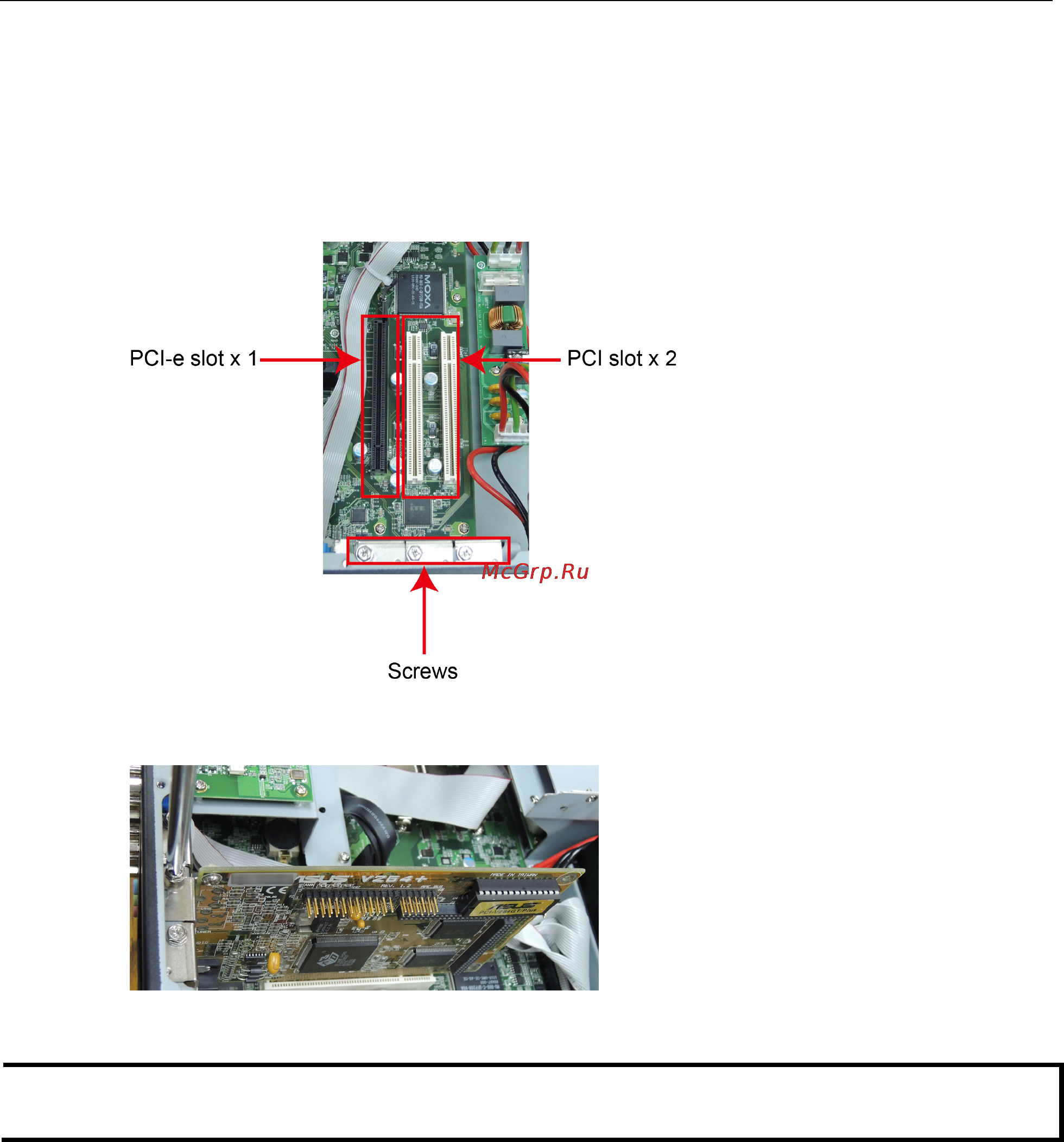 Moxa MC-7210-DC-CP-T [23/47] Installing pci and pcie cards