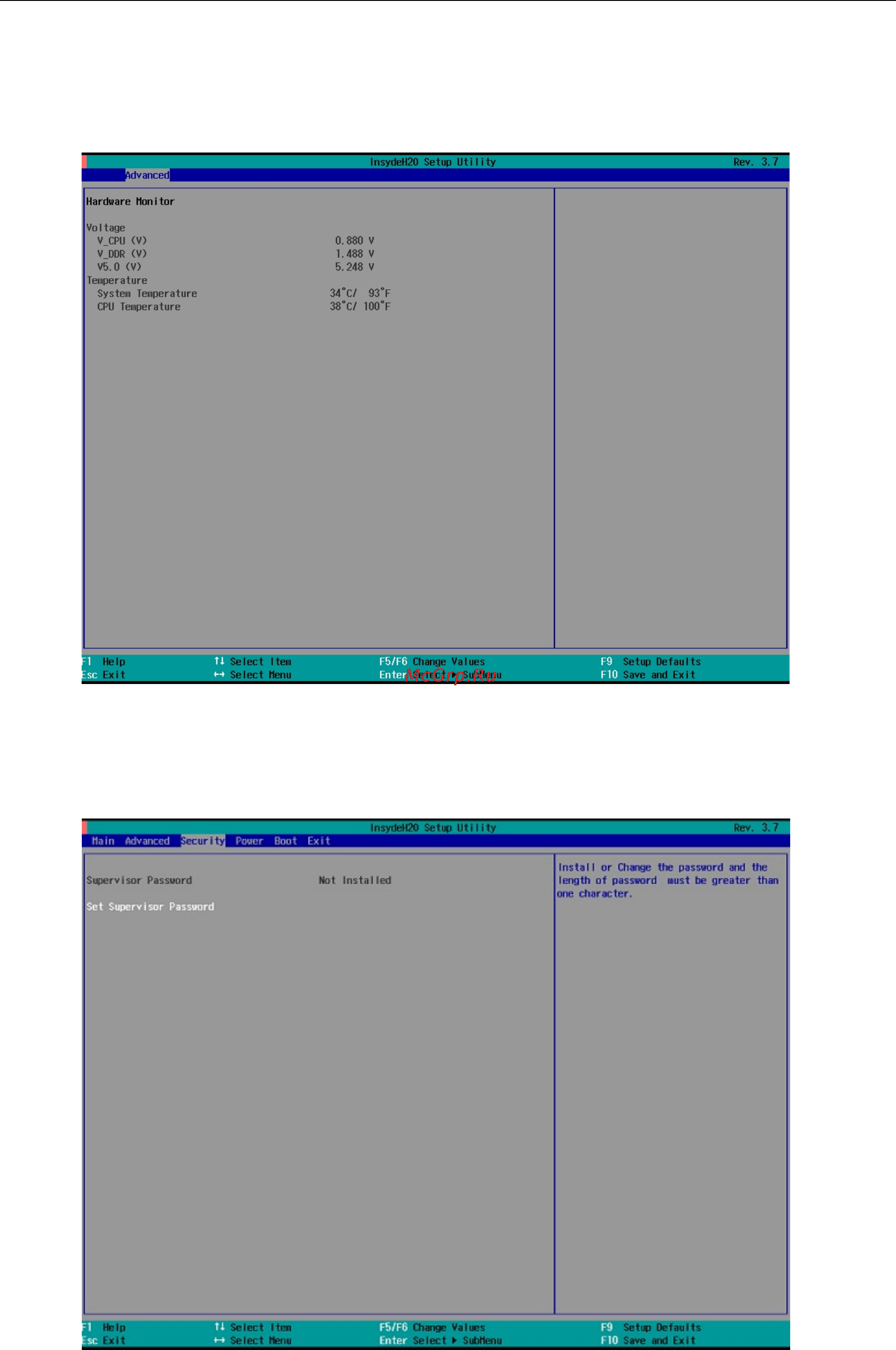 Moxa MC-7270-MP-T [33/47] Security settings