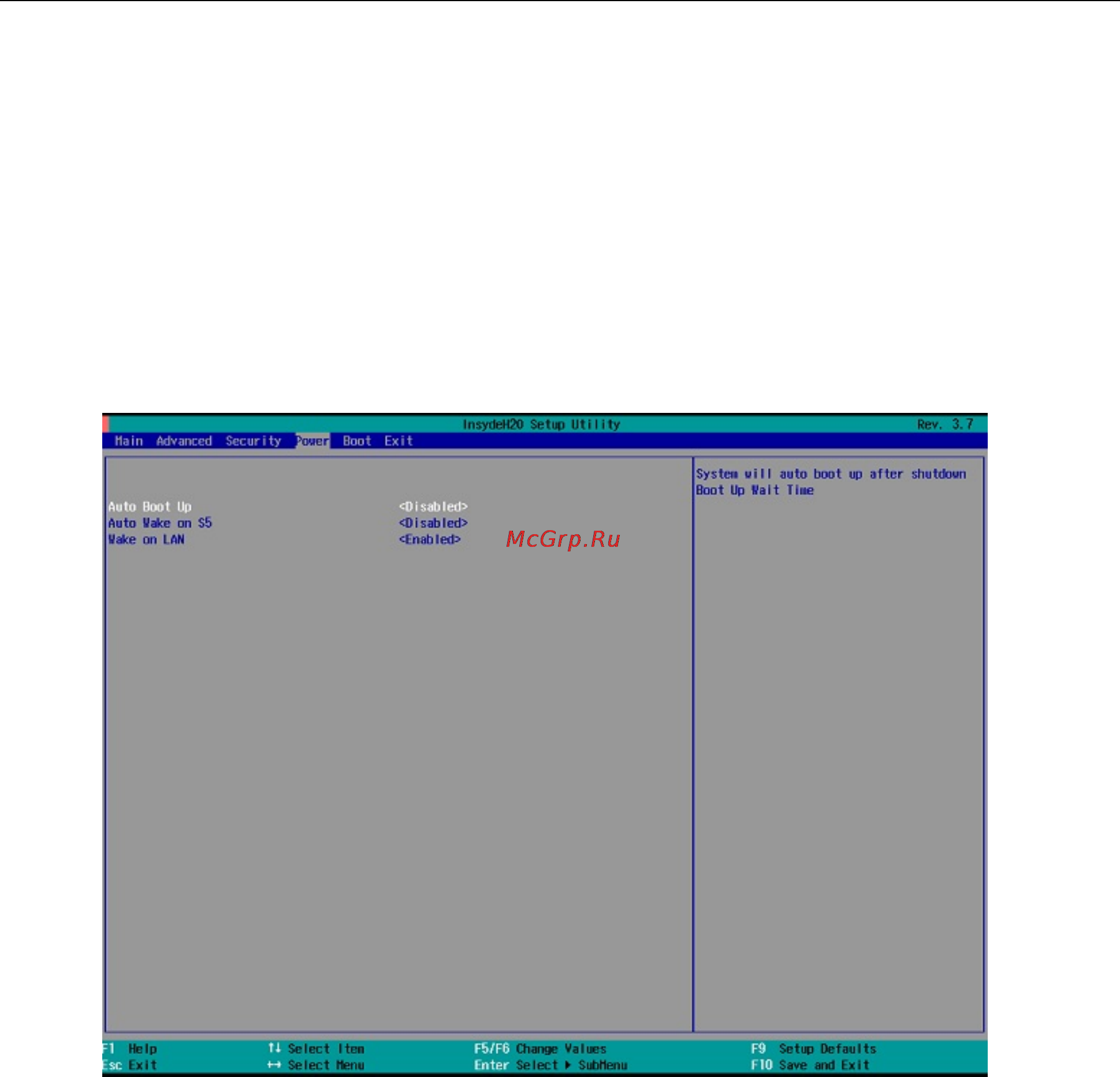 Moxa MC-7210-MP-T [34/47] Power settings
