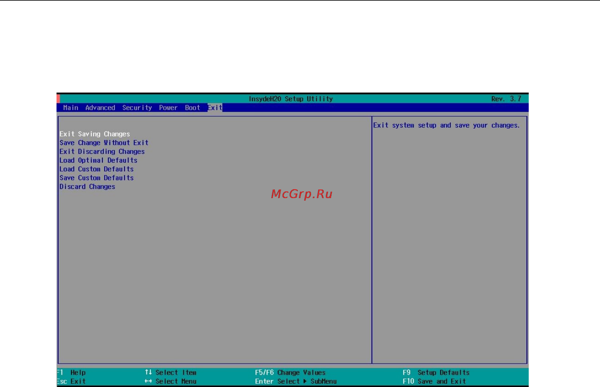 Moxa MC-7210-MP-T [37/47] Exit settings