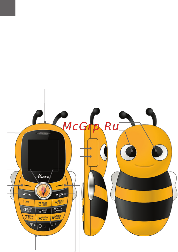 Maxvi J8 Yellow [30/44] Основні елементи