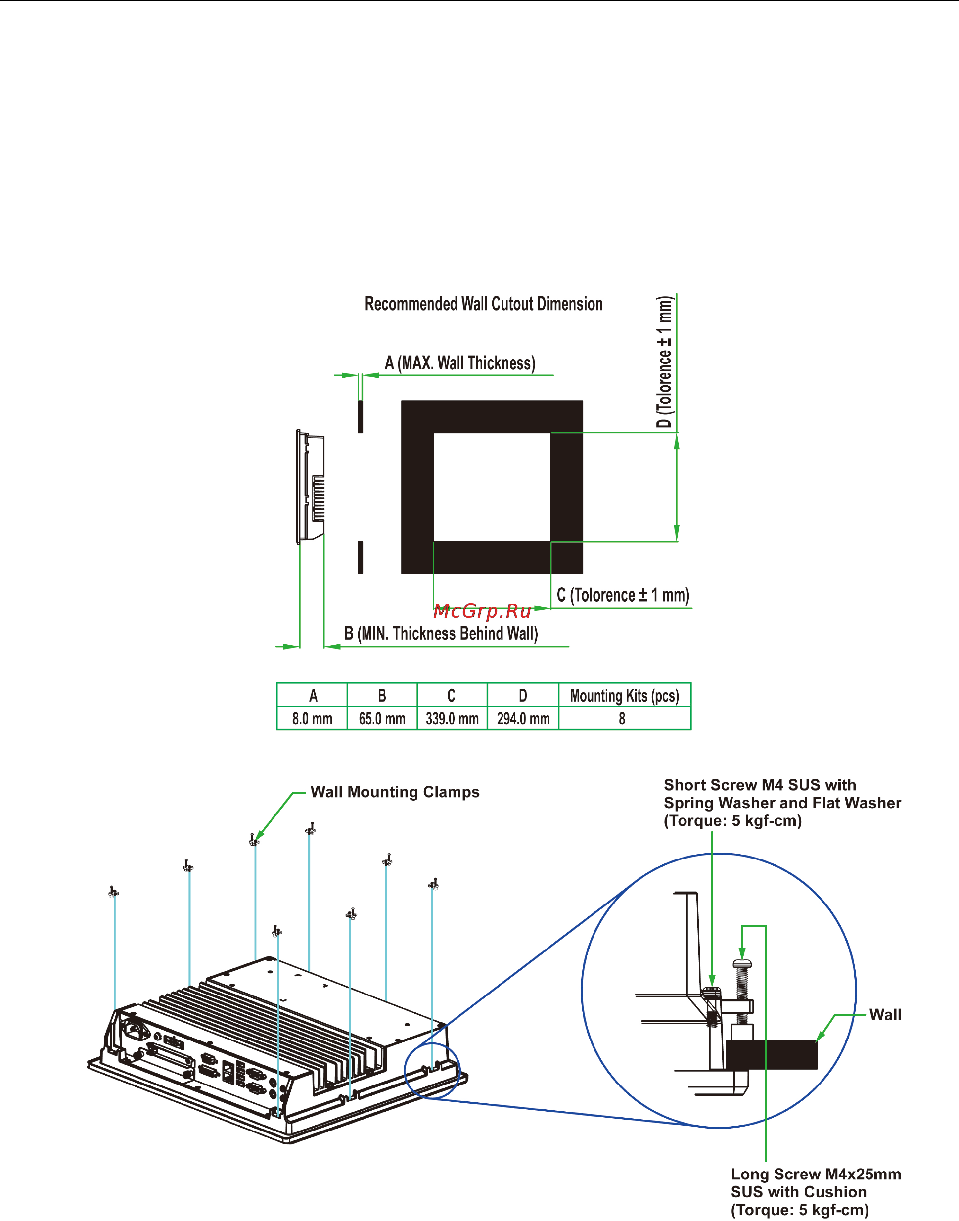 Moxa MPC-2150X-T [16/65] Mpc 2150 hardware hardware connection description