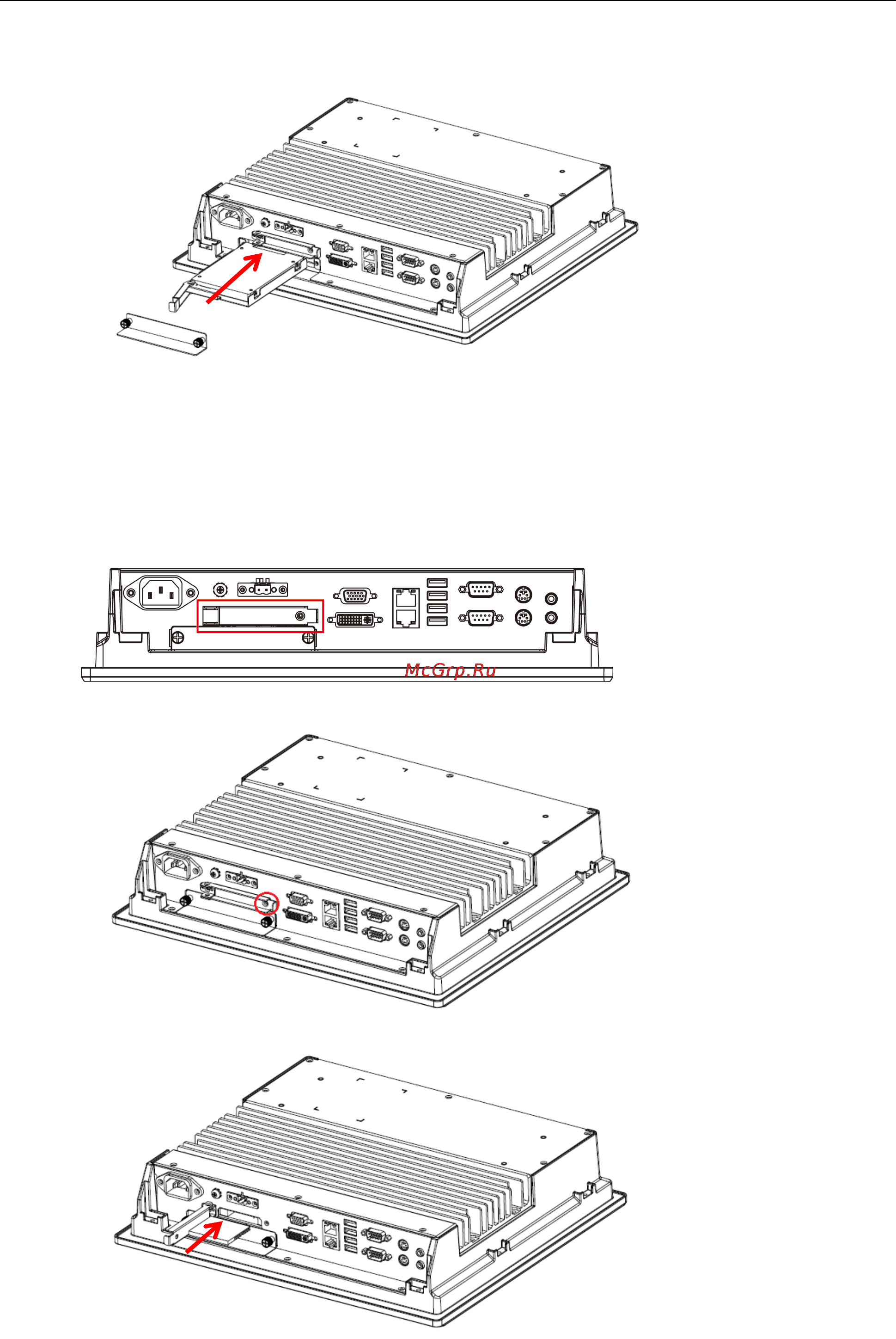 Moxa MPC-2150X-T [25/65] Installing a cfast card