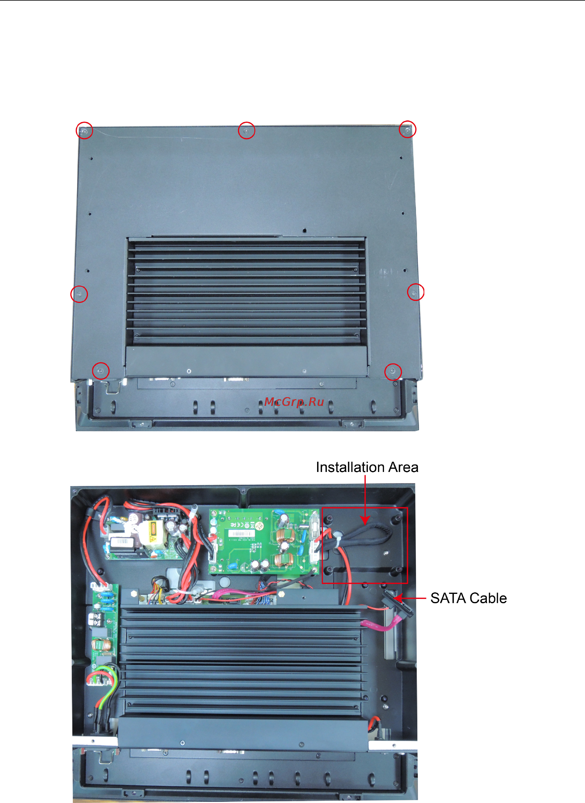 Moxa MPC-2190X [27/70] Installing a sata hdd or ssd