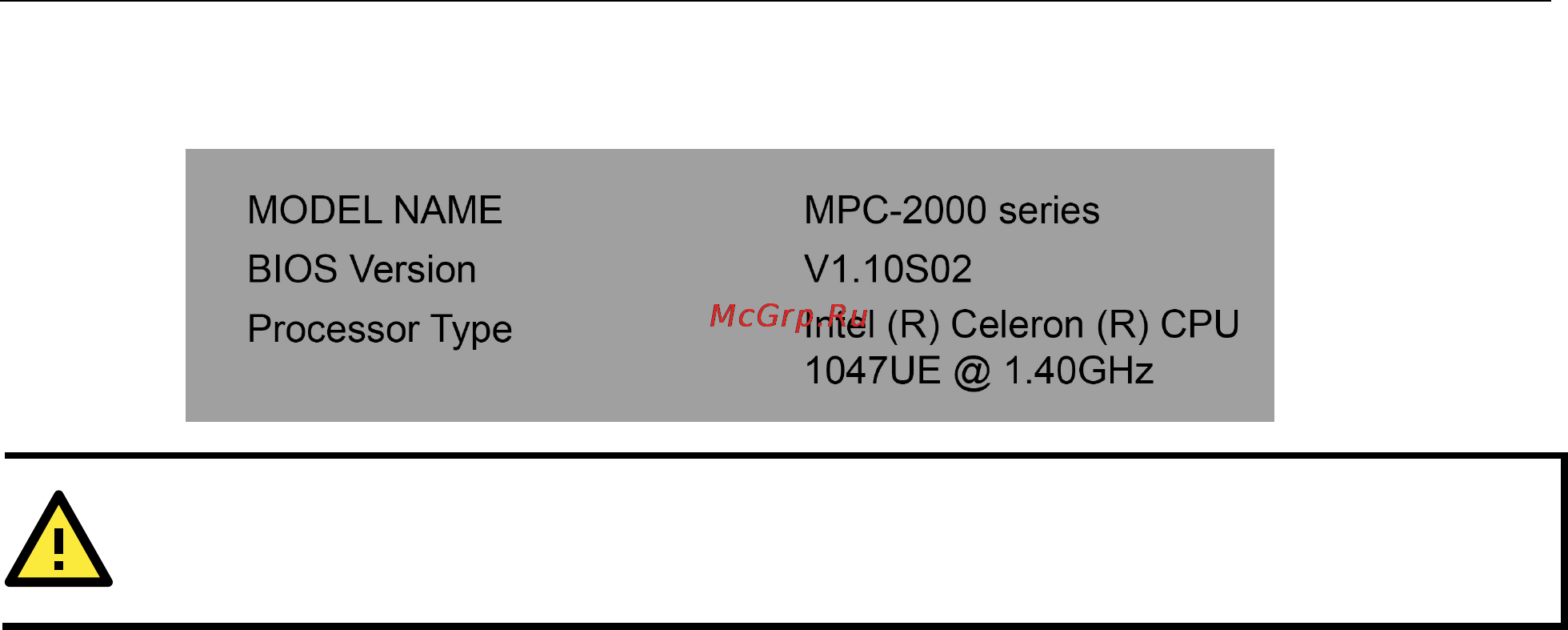 Moxa MPC-2157Z-T [56/70] Attention