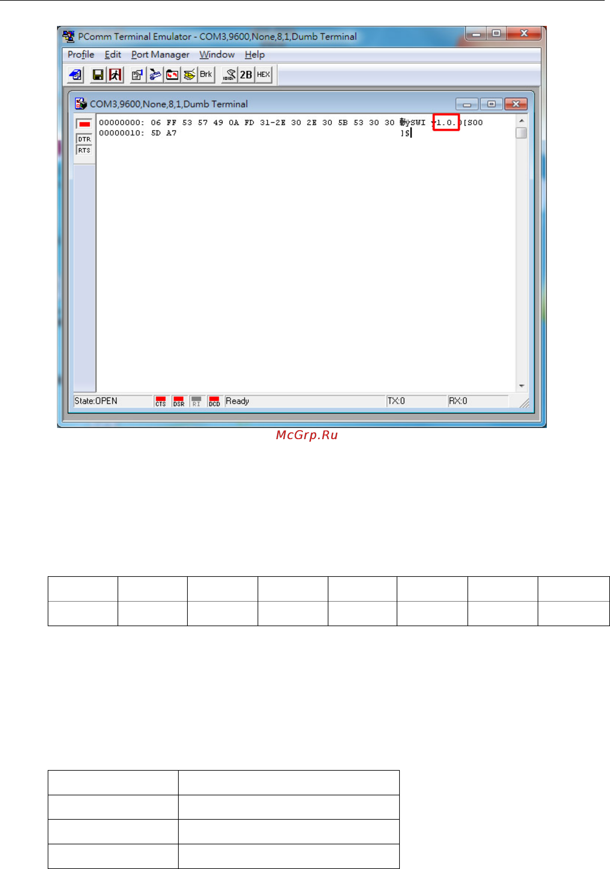 Moxa MPC-2157Z-T [60/70] Display control interface command format