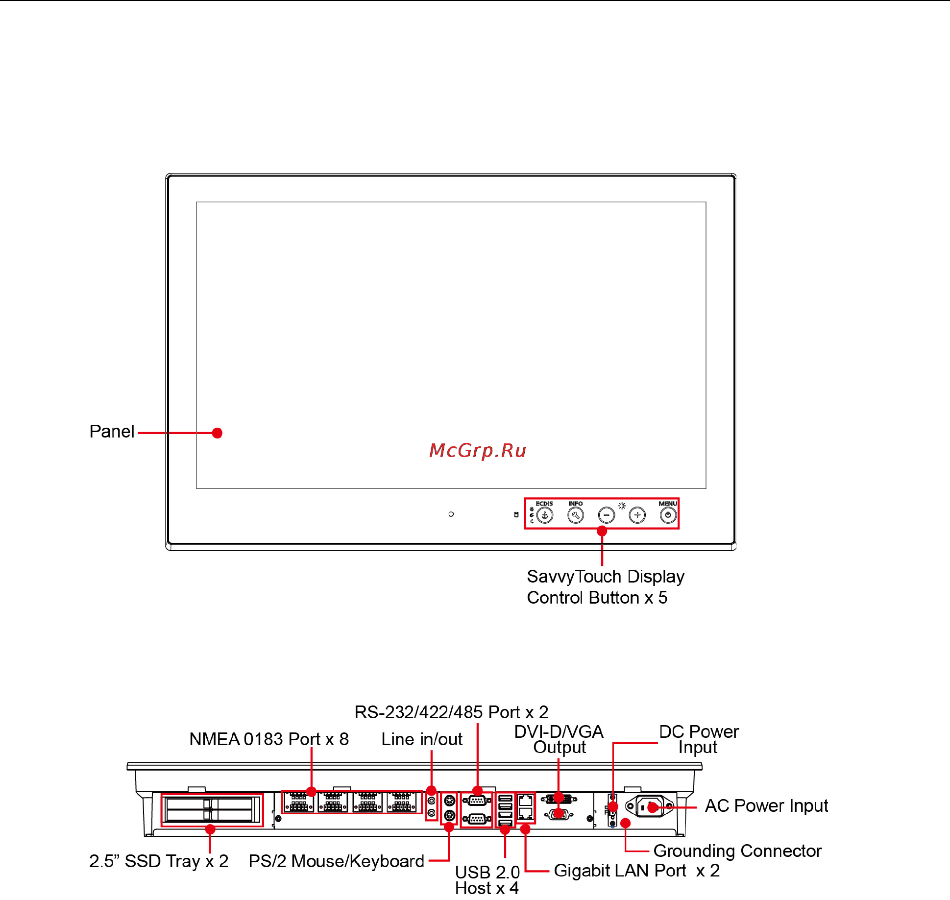 Moxa MPC-2247X [11/64] Mpc 2240 hardware manual hardware introduction