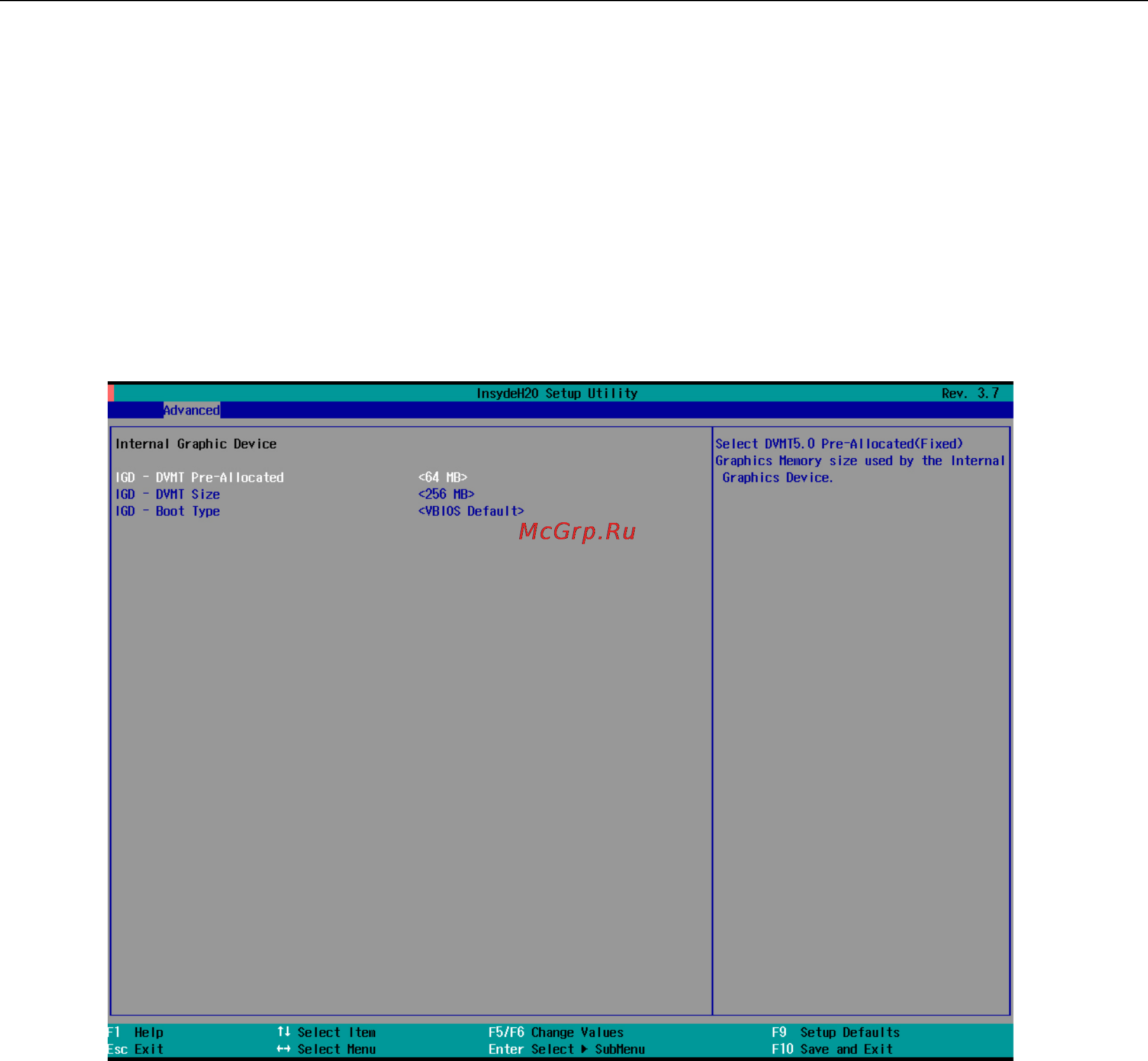 Moxa MPC-2260X [61/71] Igd dvmt pre allocated