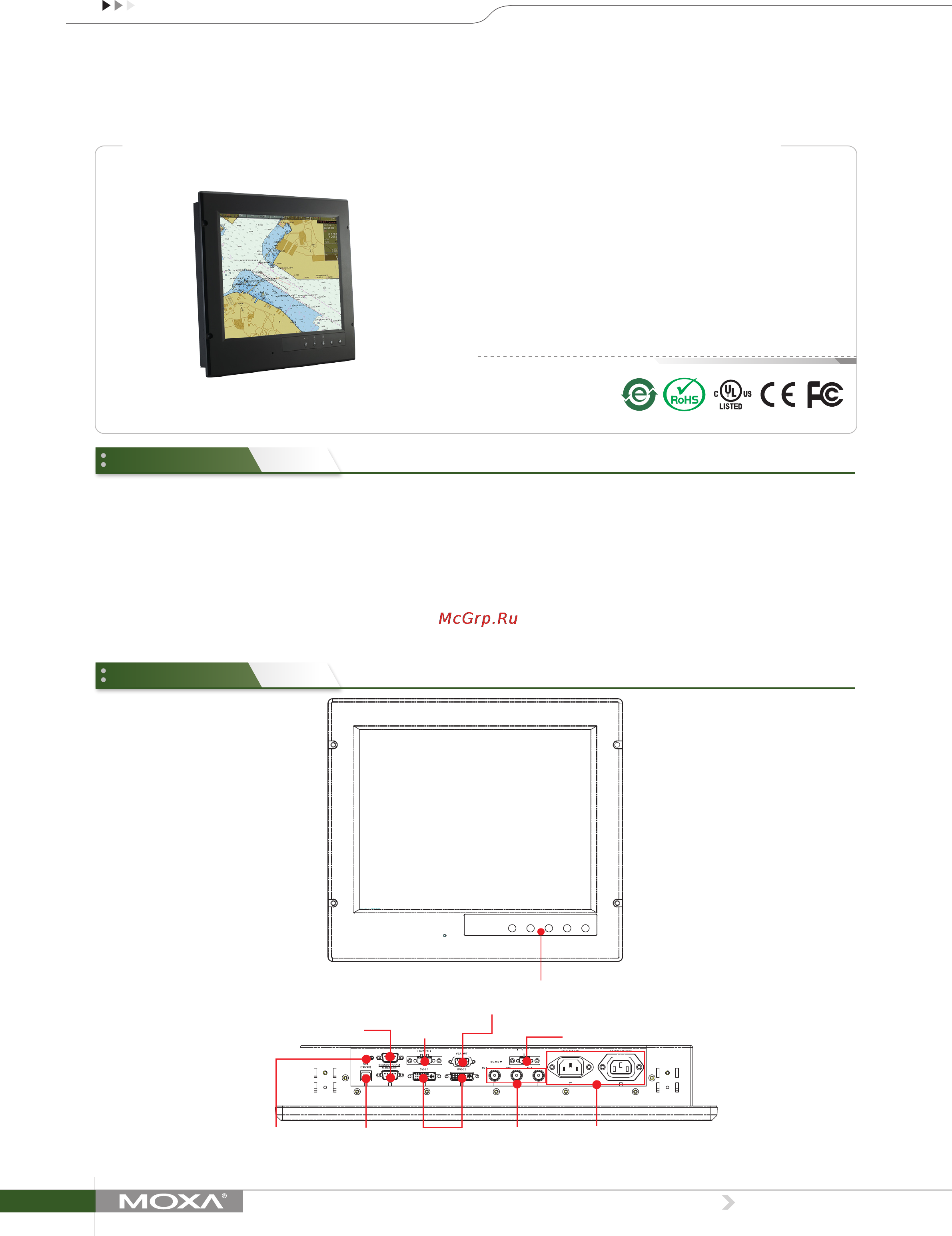 Moxa MD-119-X1 Технические характеристики онлайн