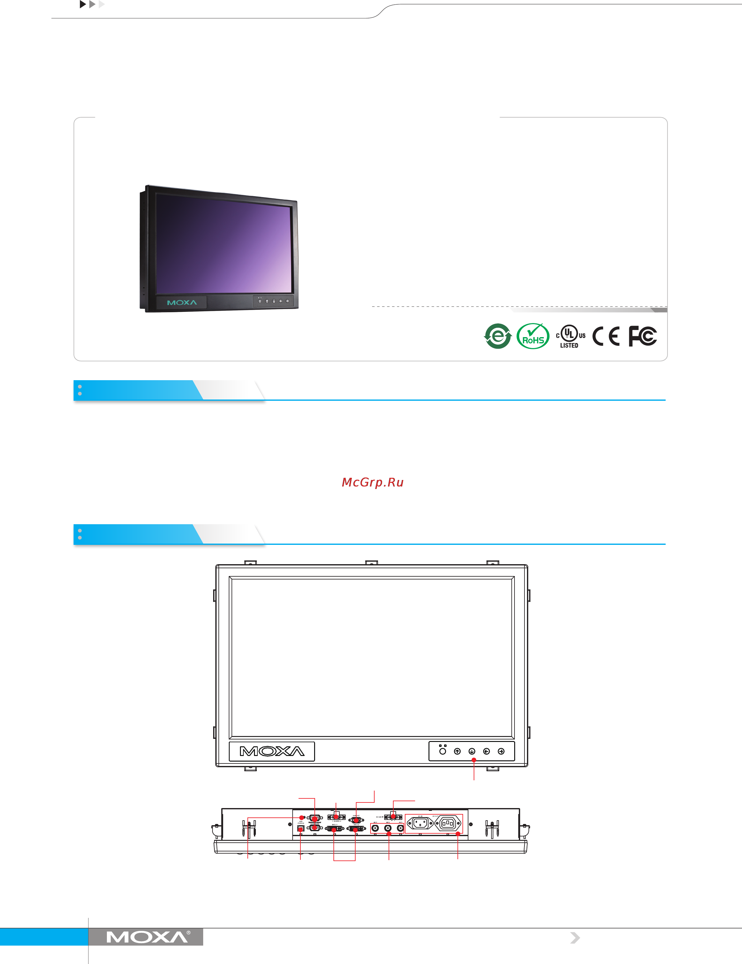 Moxa MD-124X Технические характеристики онлайн