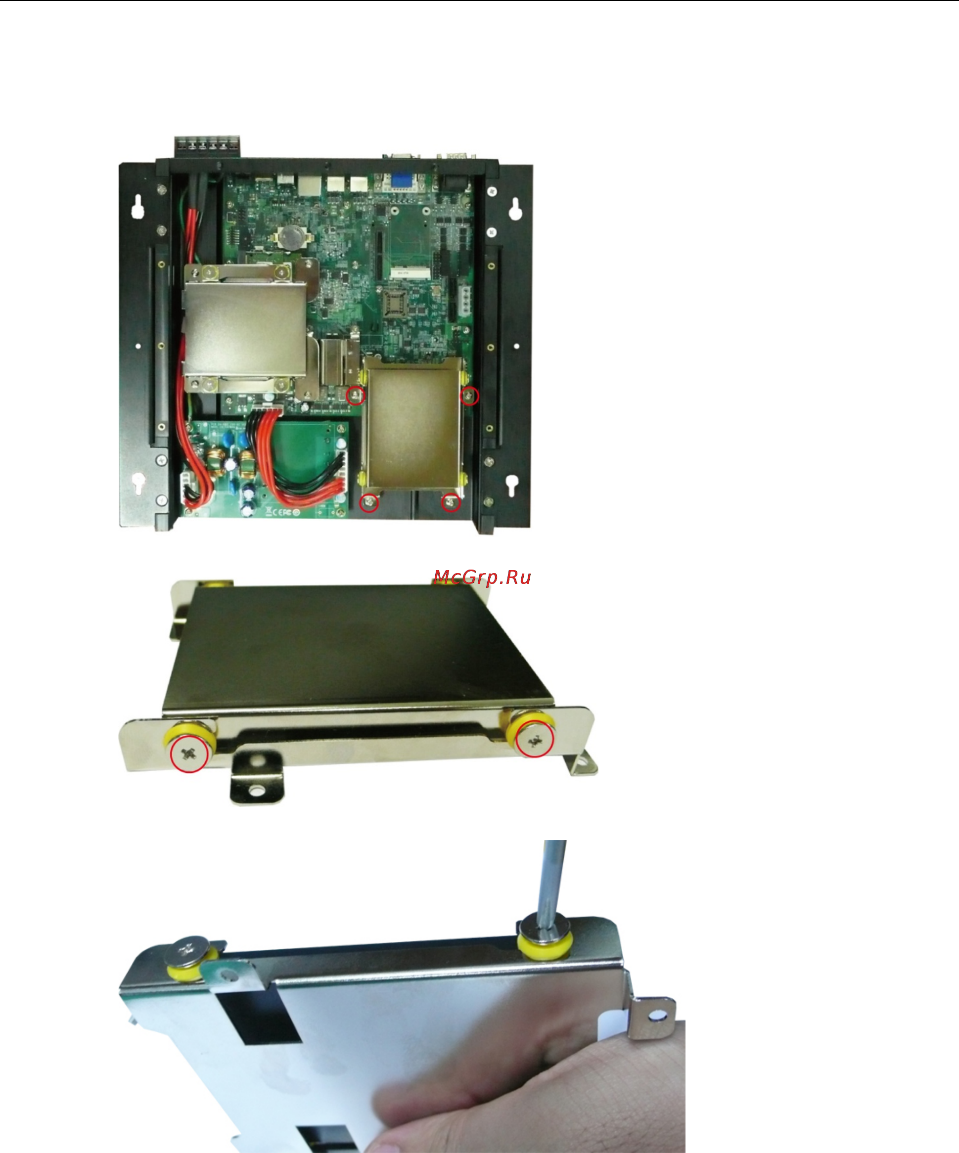 Moxa MPC-122X-K [26/47] Installing the hard disk on the second hdd bracket