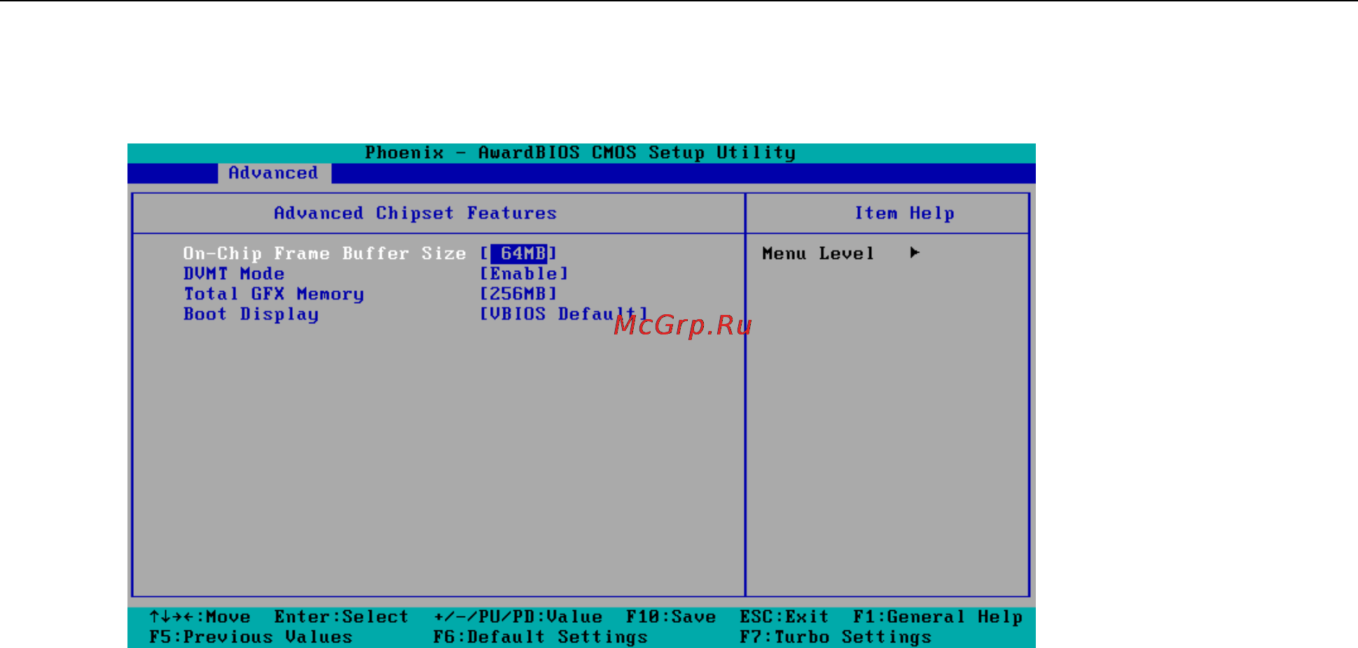 Moxa MPC-122X-K [32/47] Dvmt mode