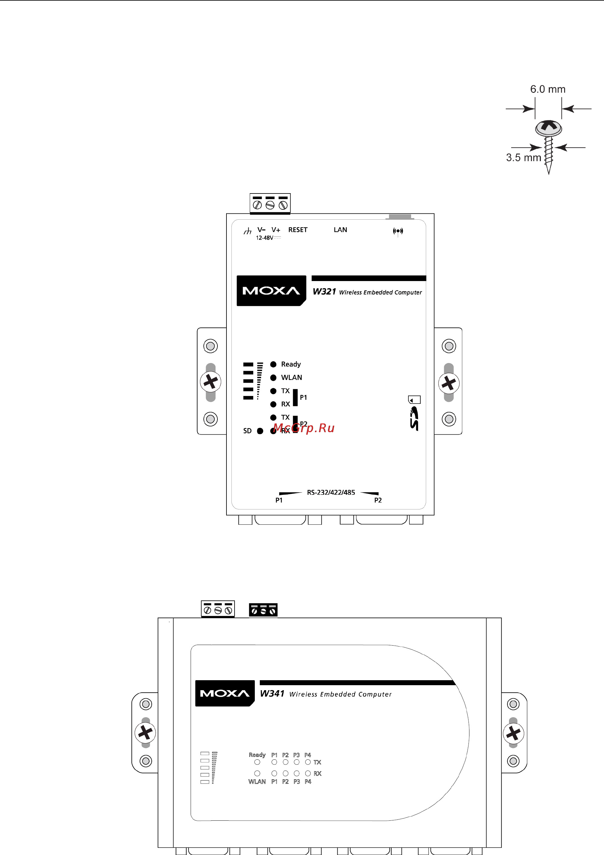 Moxa W315A-LX [17/24] Installing the w321 341