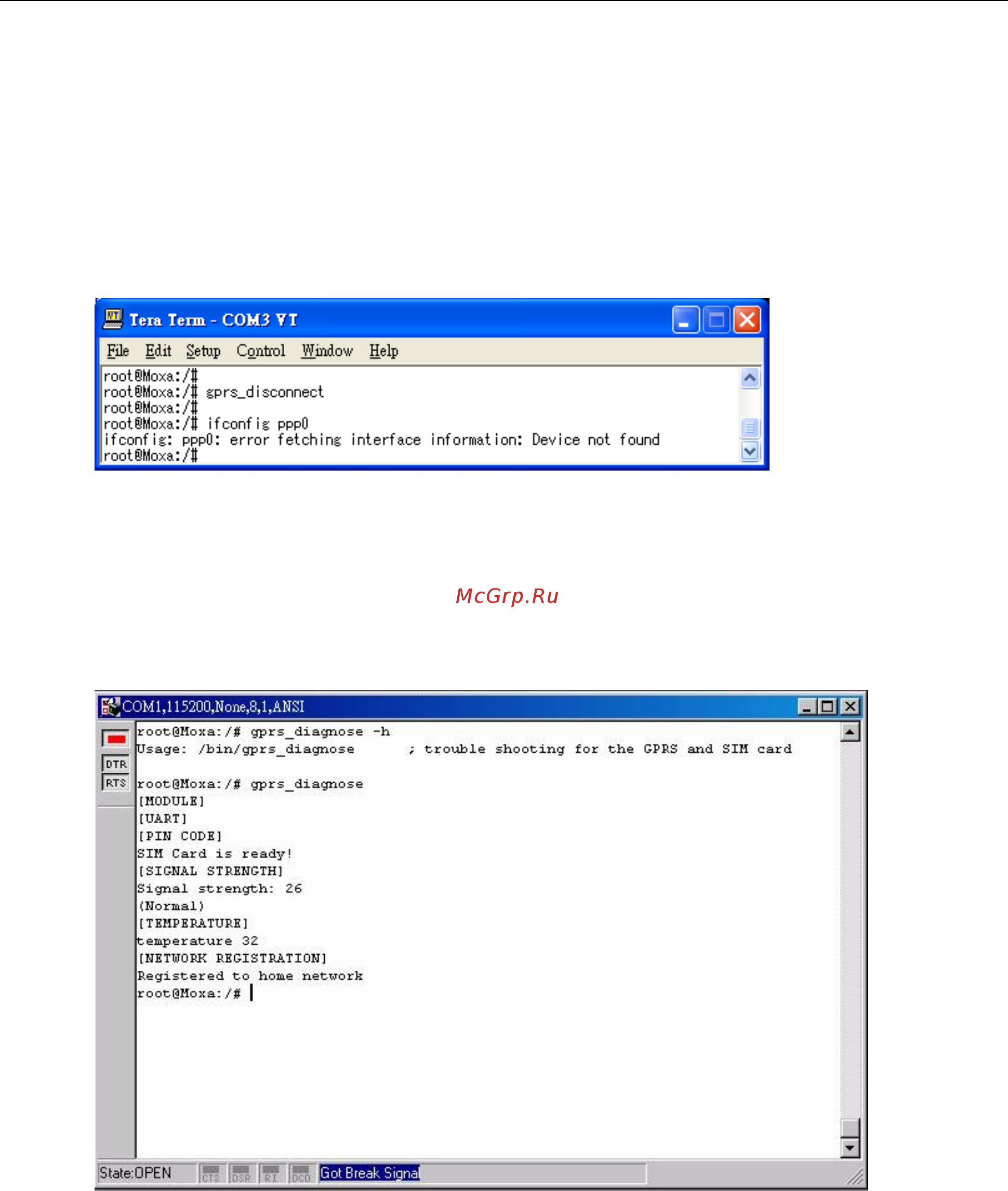 Moxa W406-T-LX [17/74] Disconnecting from the internet