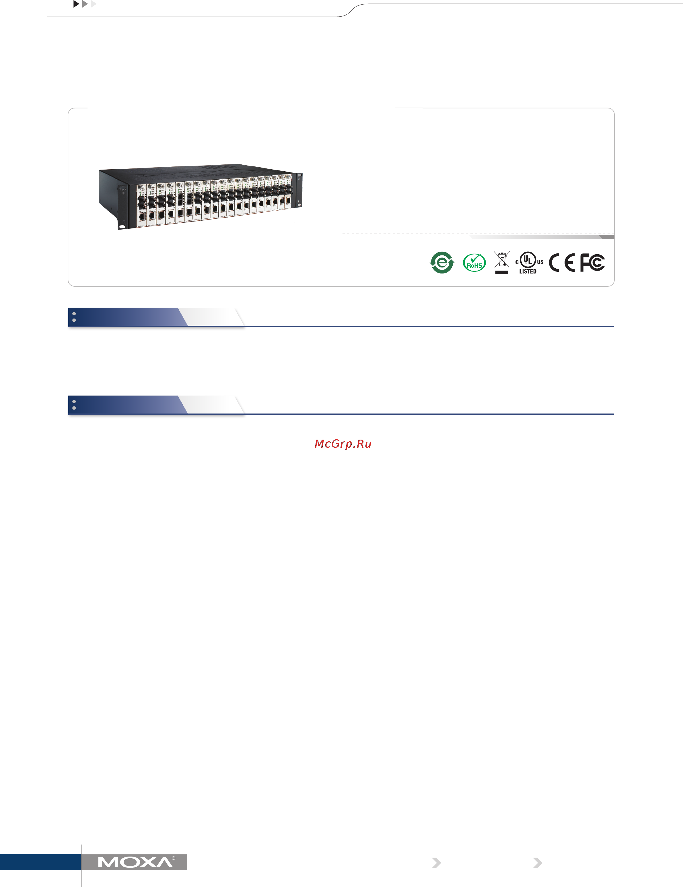 Moxa TRC-190-AC Технические характеристики онлайн