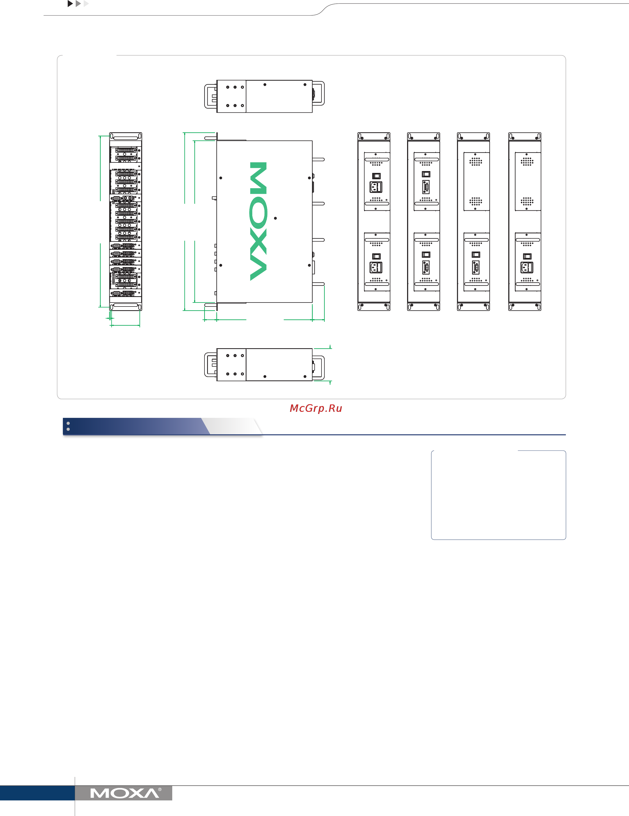 Moxa TRC-190-AC [2/2] Ordering information