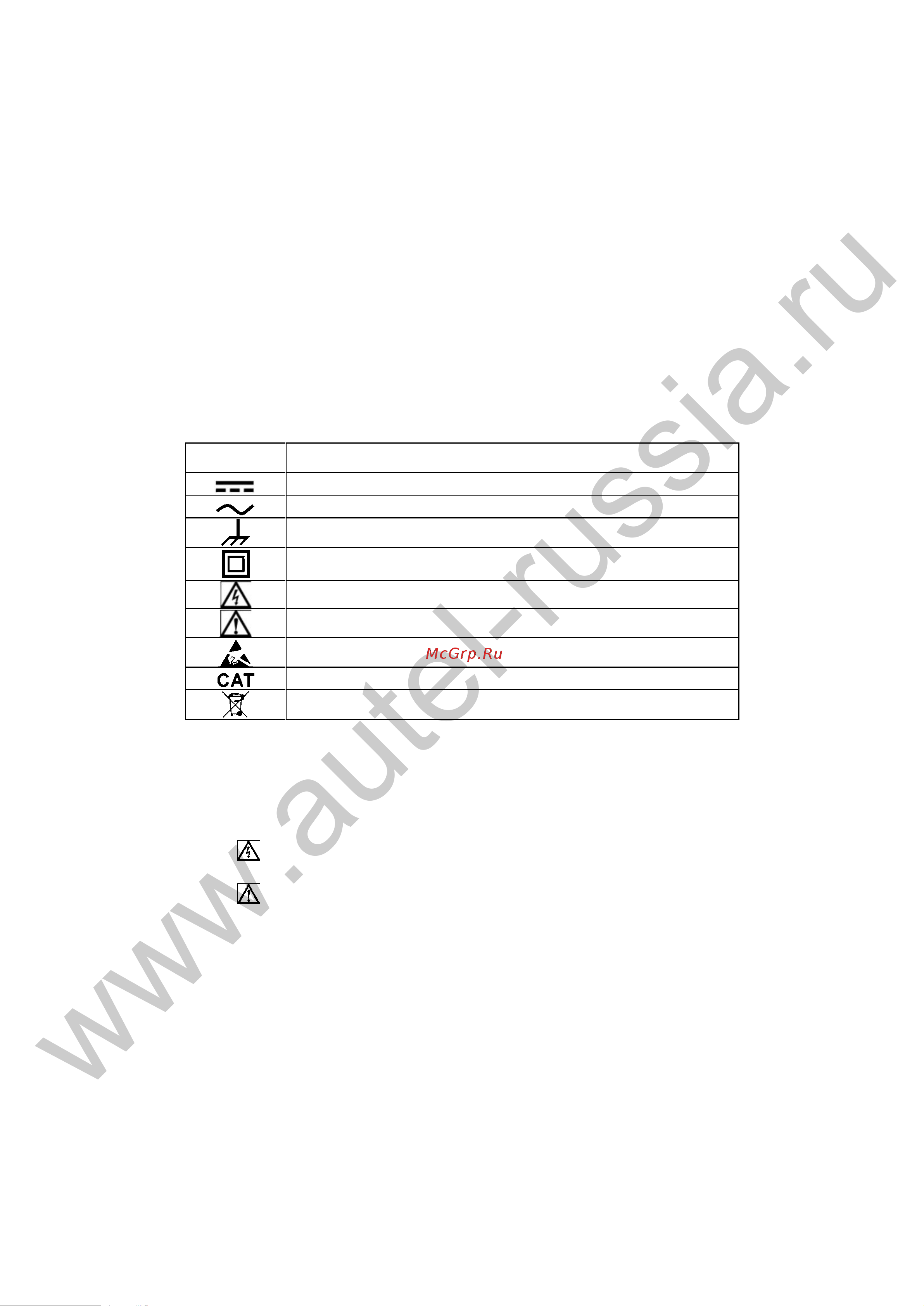 Autel MaxiScope MP408 [3/37] Условные обозначения