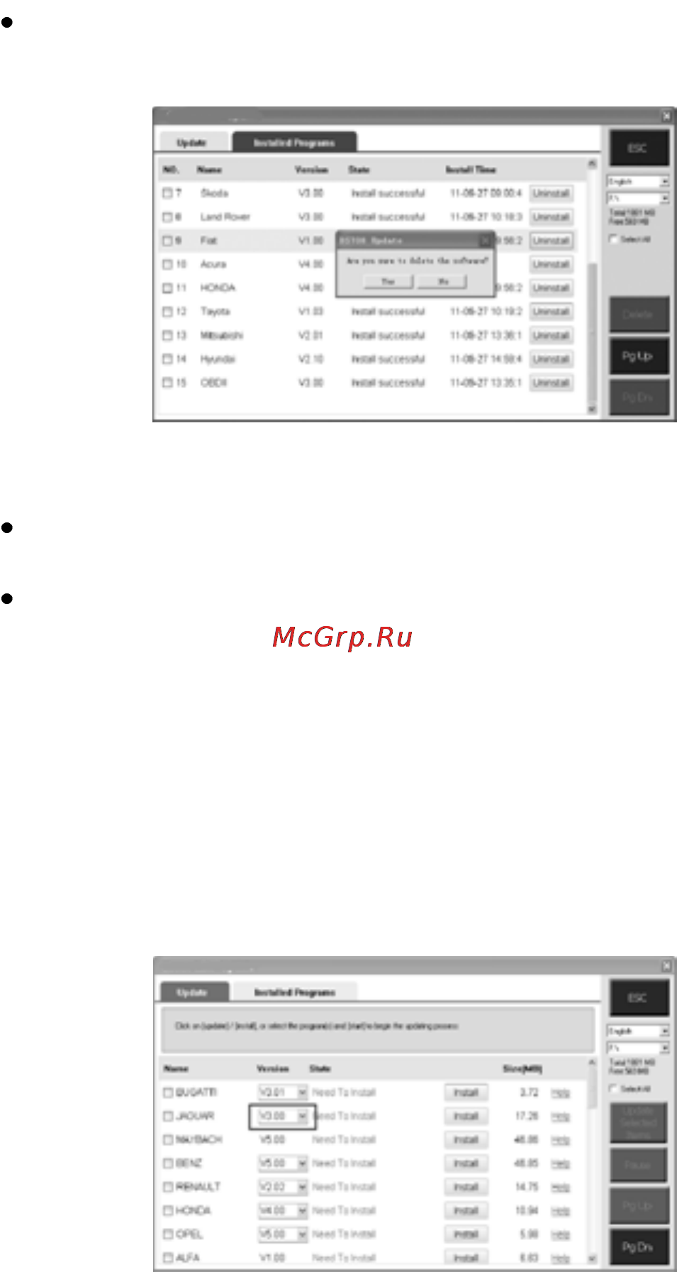 Autel MOT PRO [65/157] Www autel russia ru