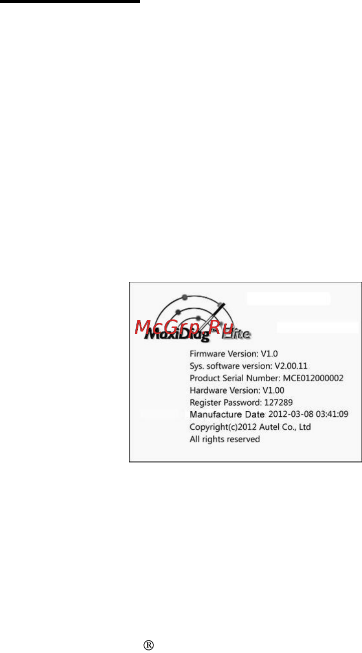 Autel MaxiDiag Elite MD802 FULL [17/67] Www autel russia ru