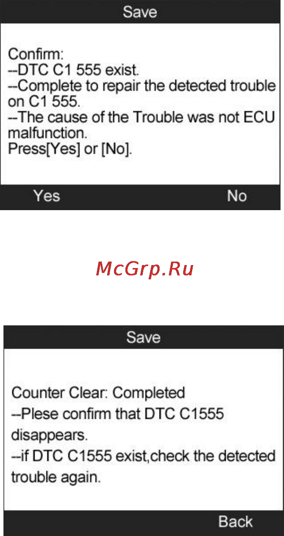 Autel MaxiCheck DPF Reset Руководство пользователя онлайн [107/145] 171292