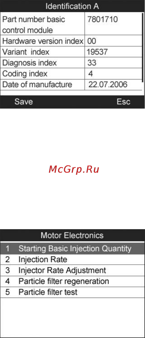 Autel MaxiCheck DPF Reset [115/145] Dpf service functions