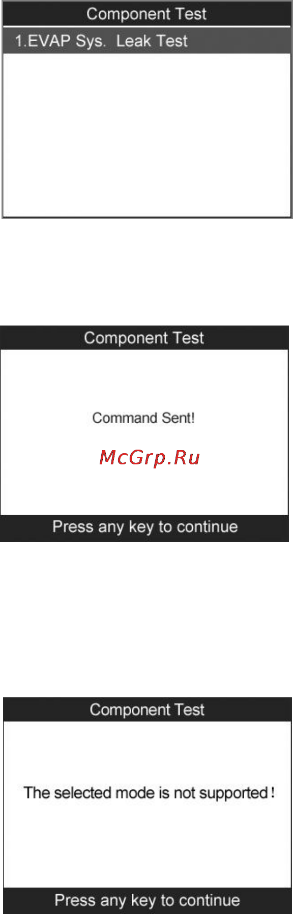Autel MaxiCheck DPF Reset Руководство пользователя онлайн [42/145] 171292