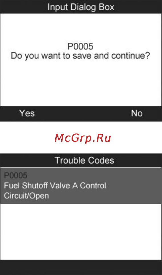 Autel MaxiCheck DPF Reset Руководство пользователя онлайн [46/145] 171292