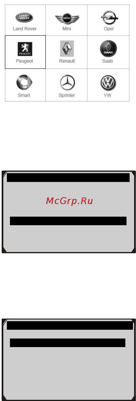 Autel MaxiCheck DPF Reset [59/145] Step by step select the right options for your vehicle according to each screen that appears