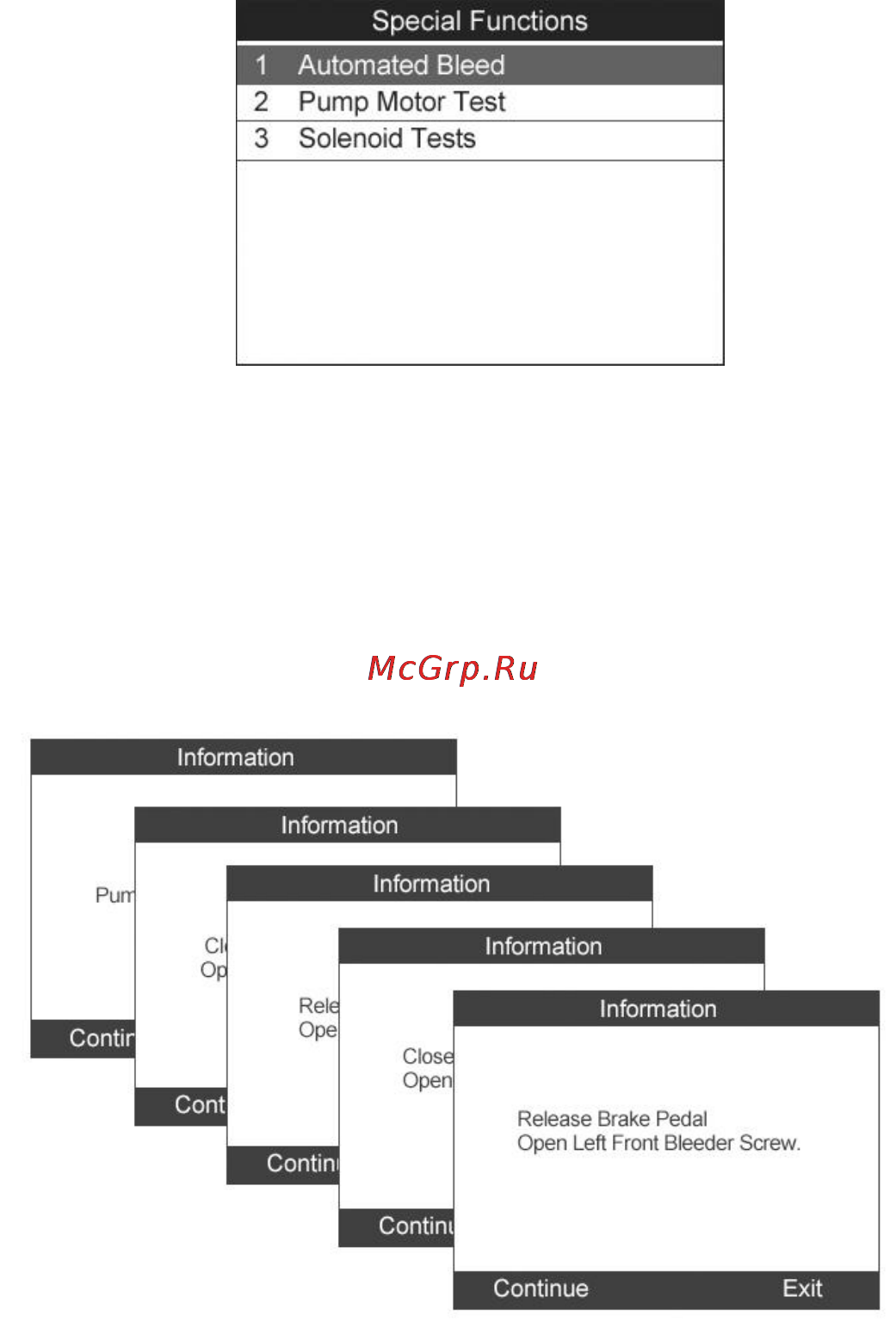 Autel MaxiCheck DPF Reset Руководство пользователя онлайн [88/145] 171292