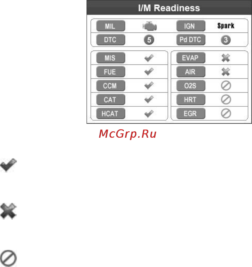 Autel AutoLink AL539B [52/92] A retrieve i m readiness status with one click i m