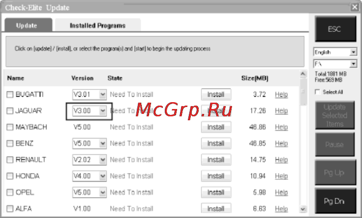 Autel MaxiCheck PRO Руководство пользователя онлайн [54/76] 171295
