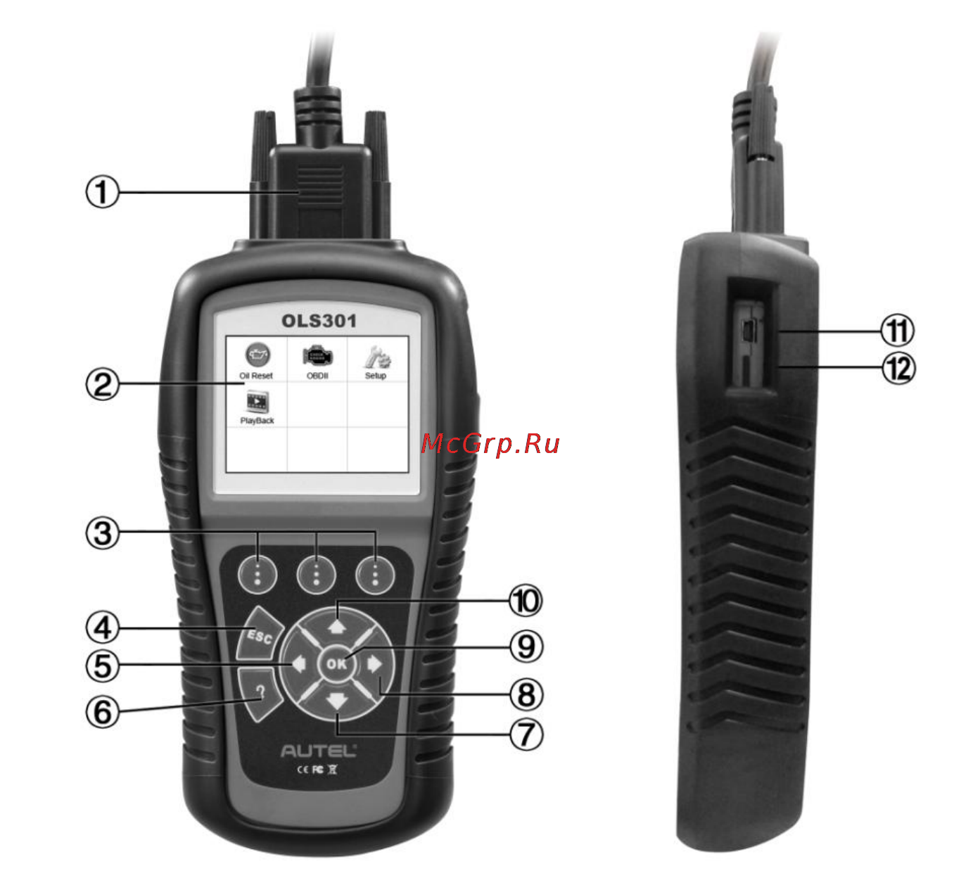 Autel MaxiCheck Oil Light/Service Reset [10/63] Using the scan tool