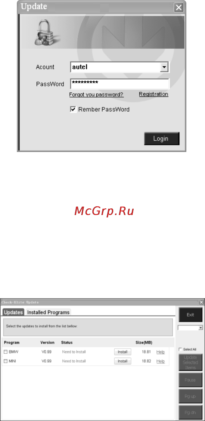 Autel MaxiCheck EPB Руководство пользователя онлайн [50/59] 171297