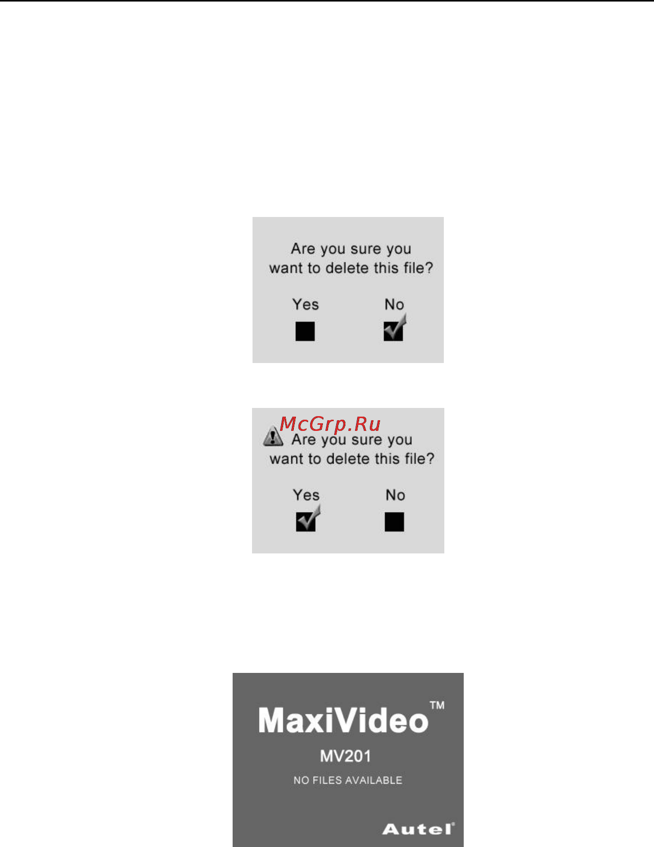 Autel Maxivideo MV201 8.5 мм Руководство пользователя онлайн [25/35] 171298