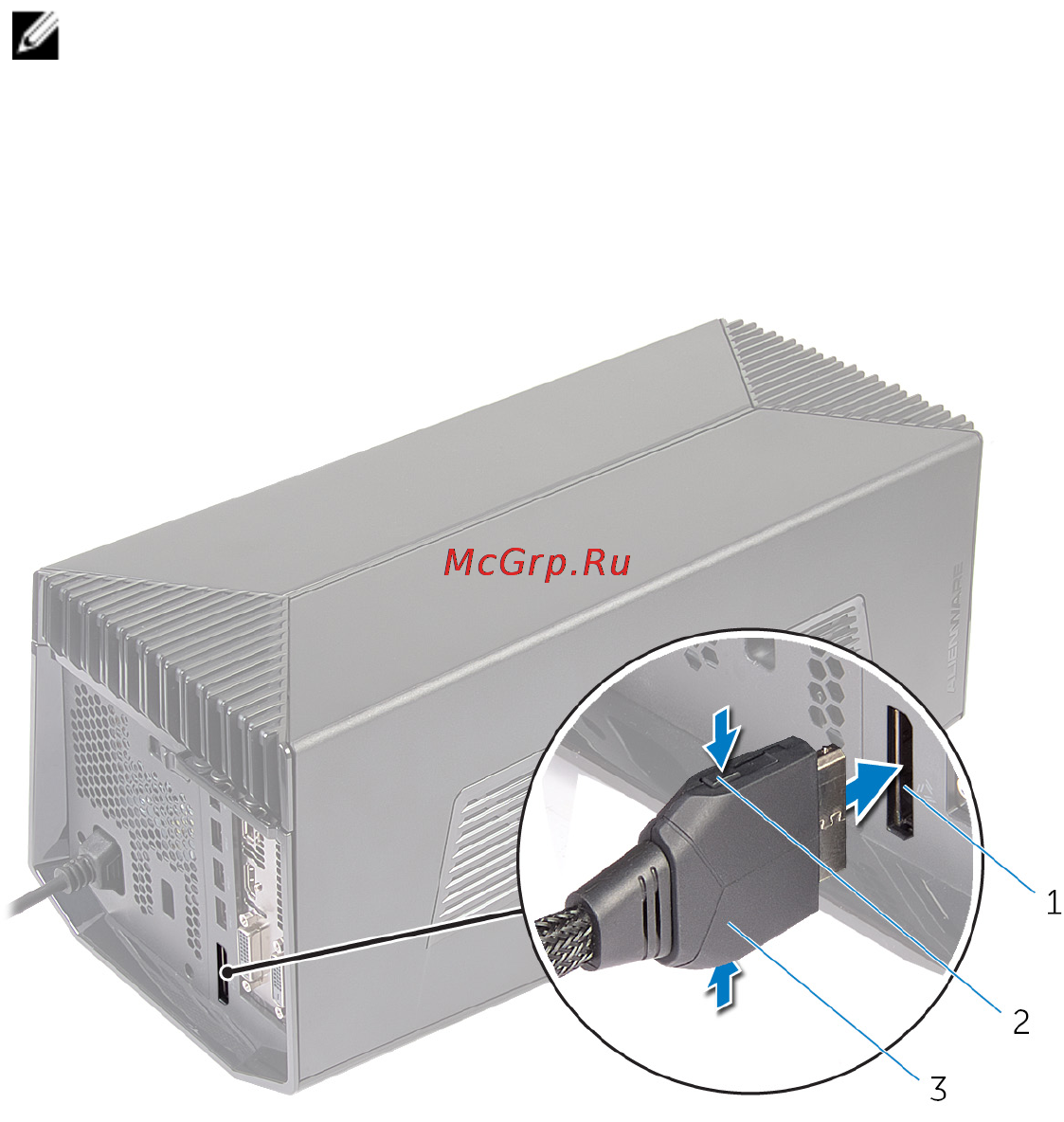 Dell Alienware Graphics Amplifier Инструкция по эксплуатации онлайн [27/37] 171367