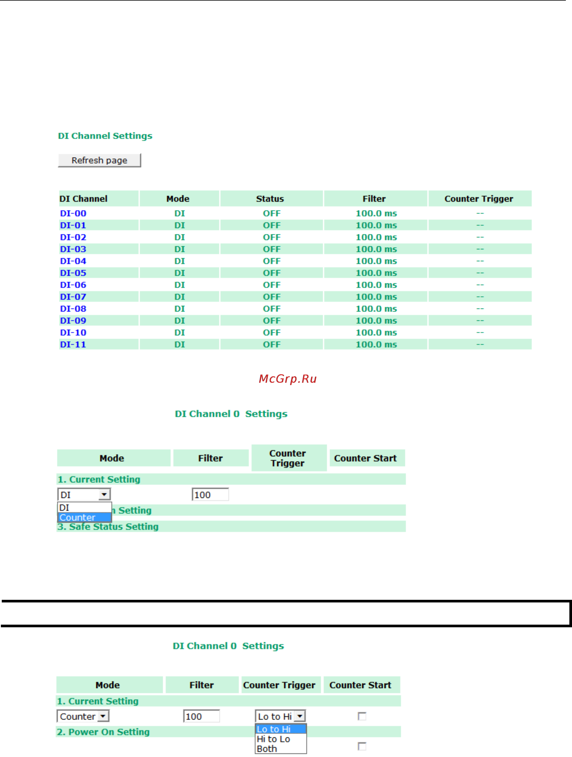 Moxa ioLogik E1262-T [37/115] Iologik e1200 series using the web console