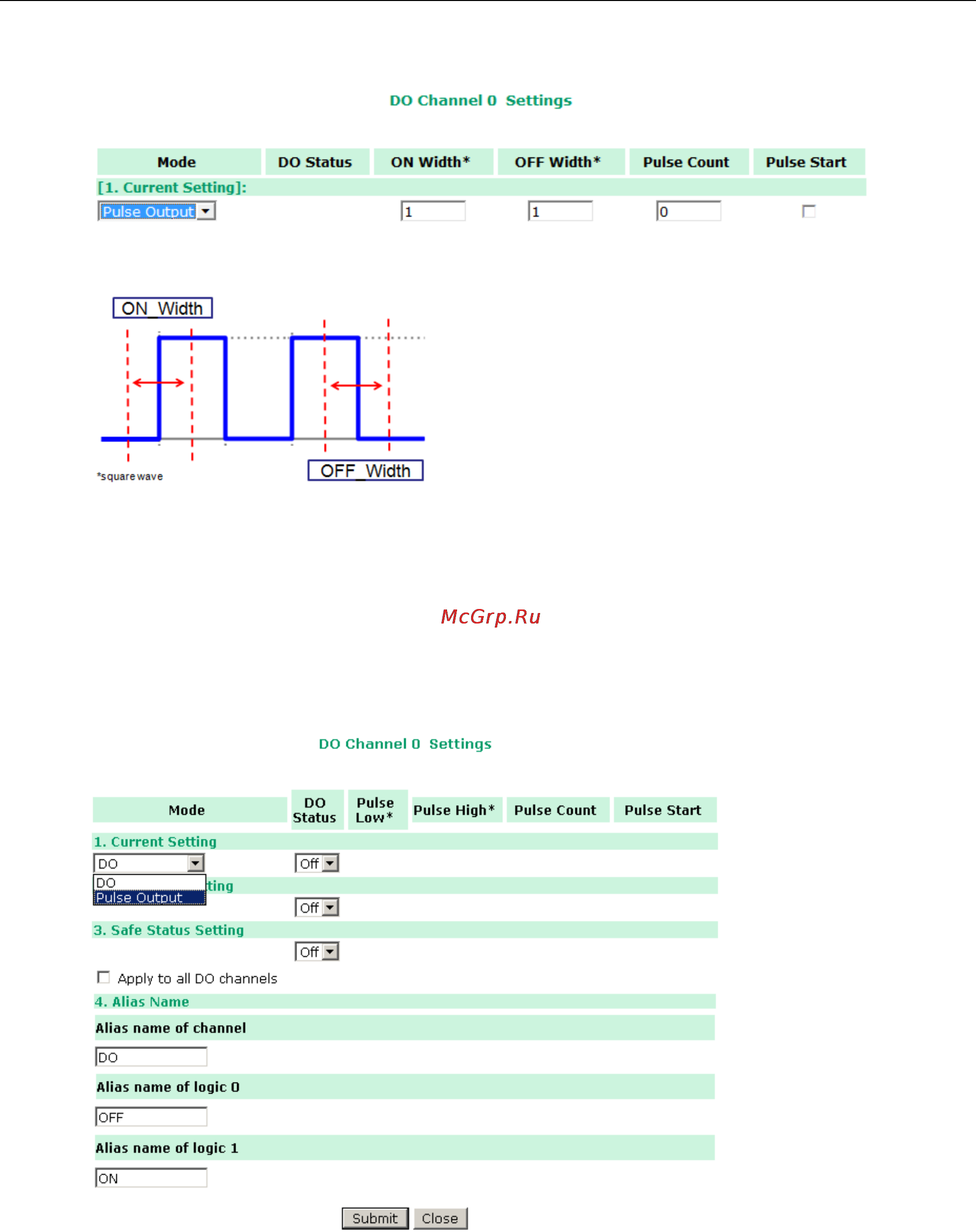 Moxa ioLogik E1510-M12-T [27/62] Iologik e1500 series using the web console