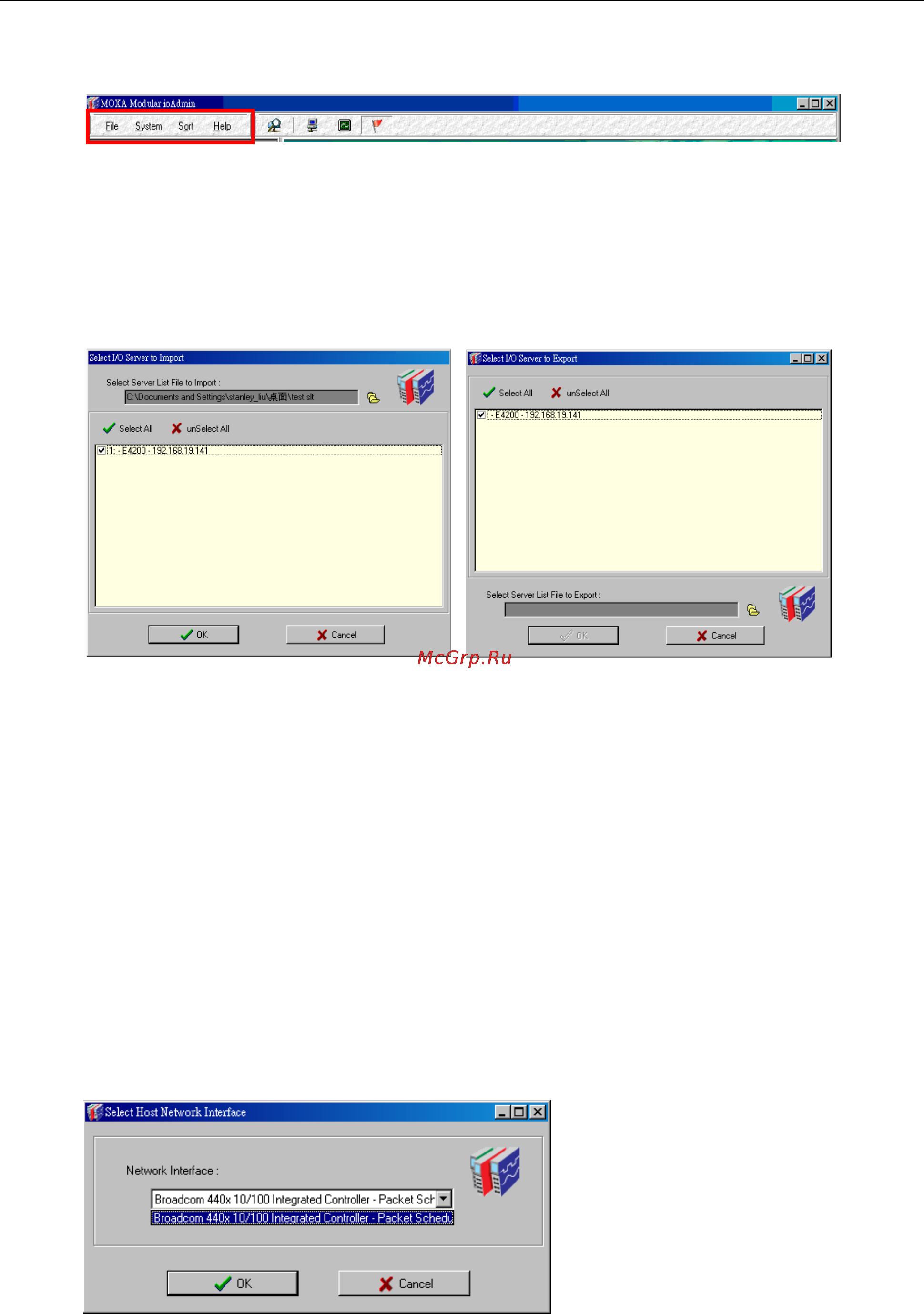 Moxa ioLogik E4200 [28/94] System