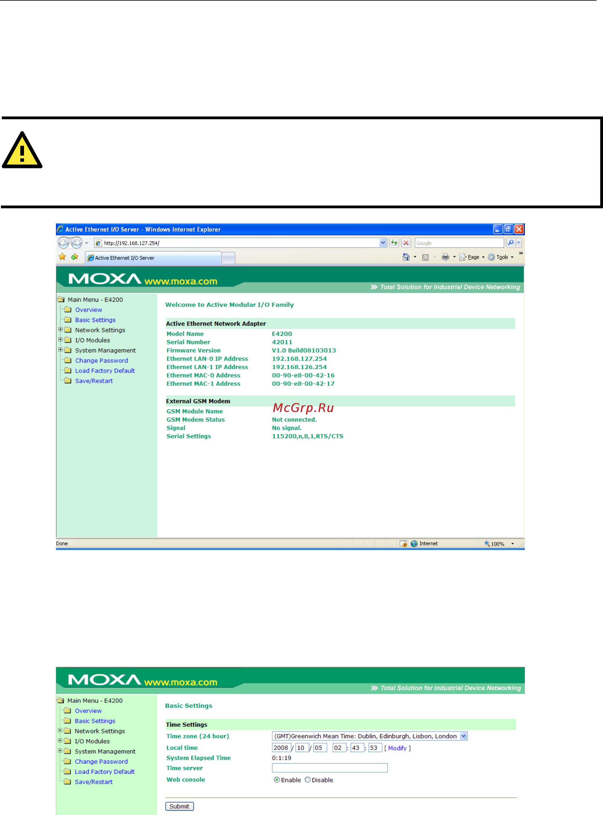 Moxa ioLogik E4200 [49/94] Overview