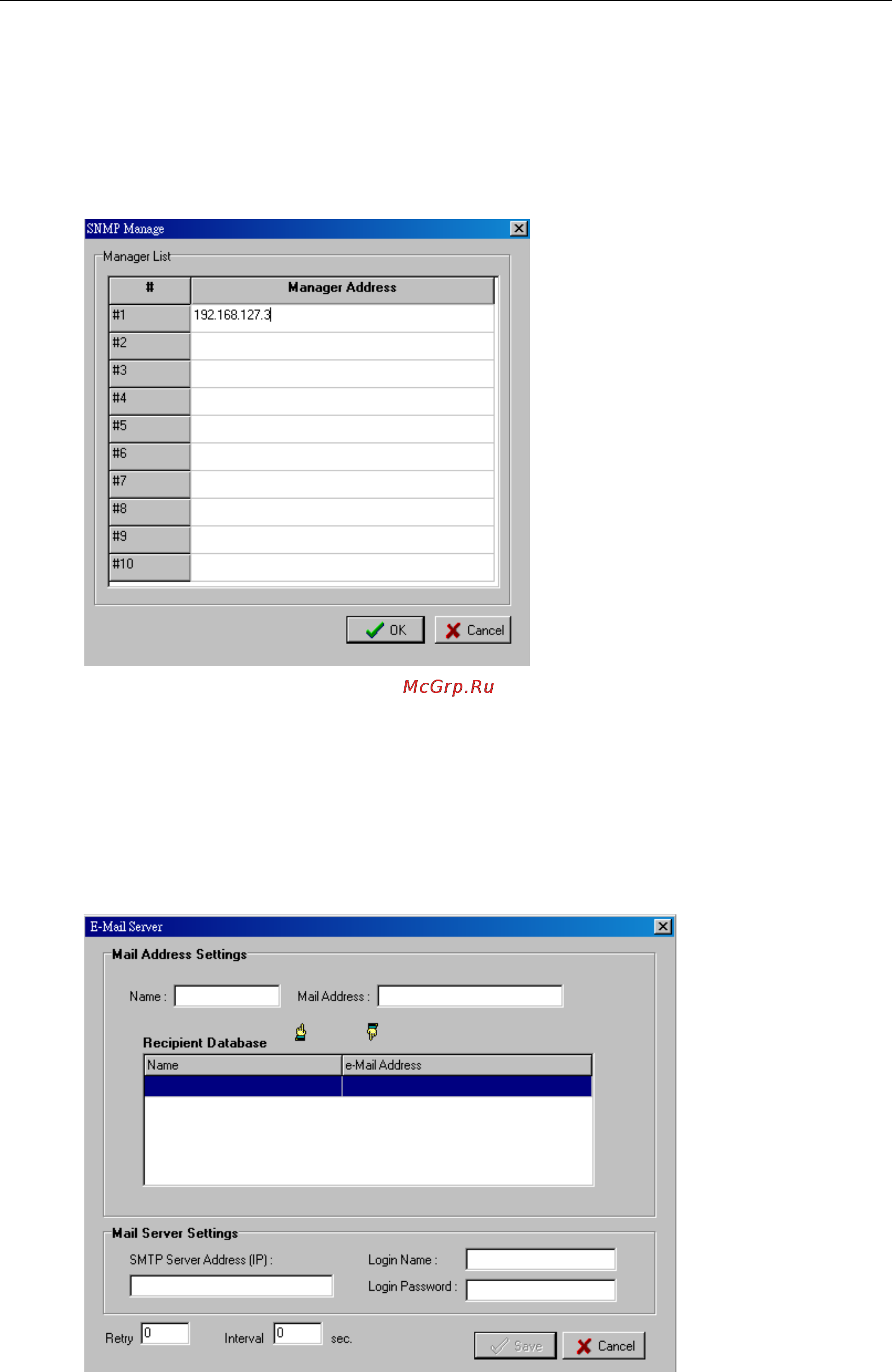 Moxa NA-4020 [62/94] Snmp trap server