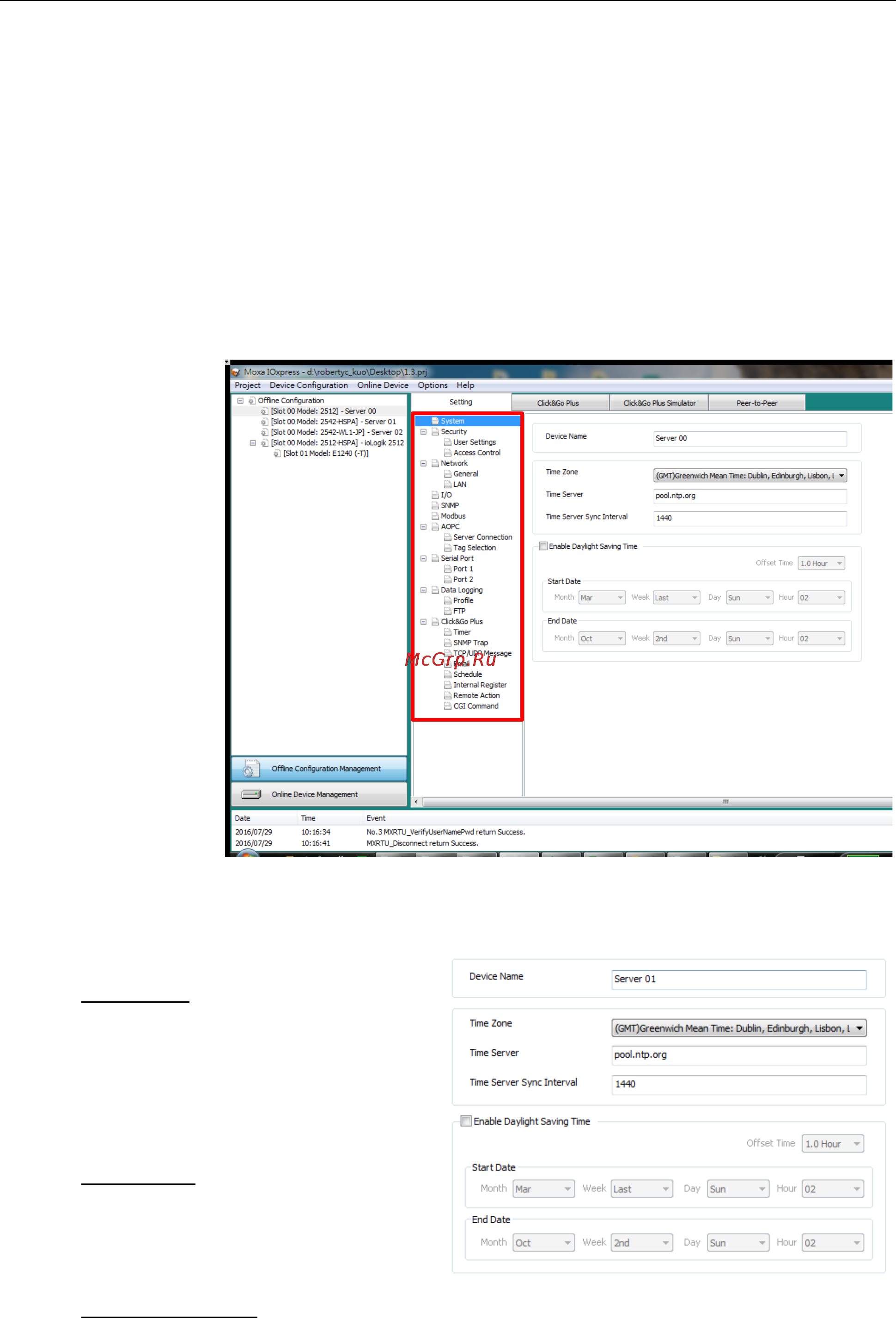 Moxa ioLogik 2542-T [29/88] Setting up a device