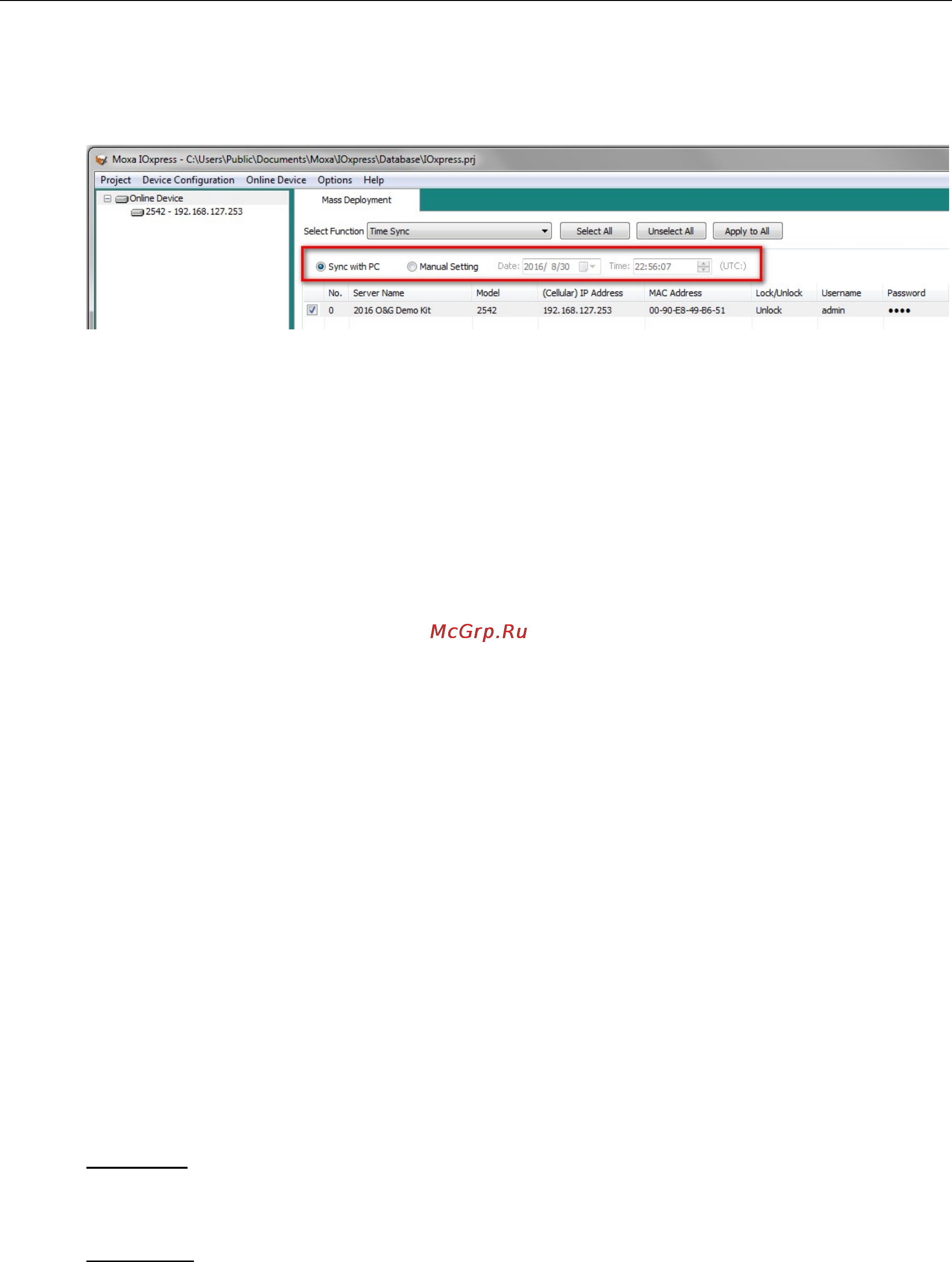 Moxa ioLogik 2542 [63/88] Web console