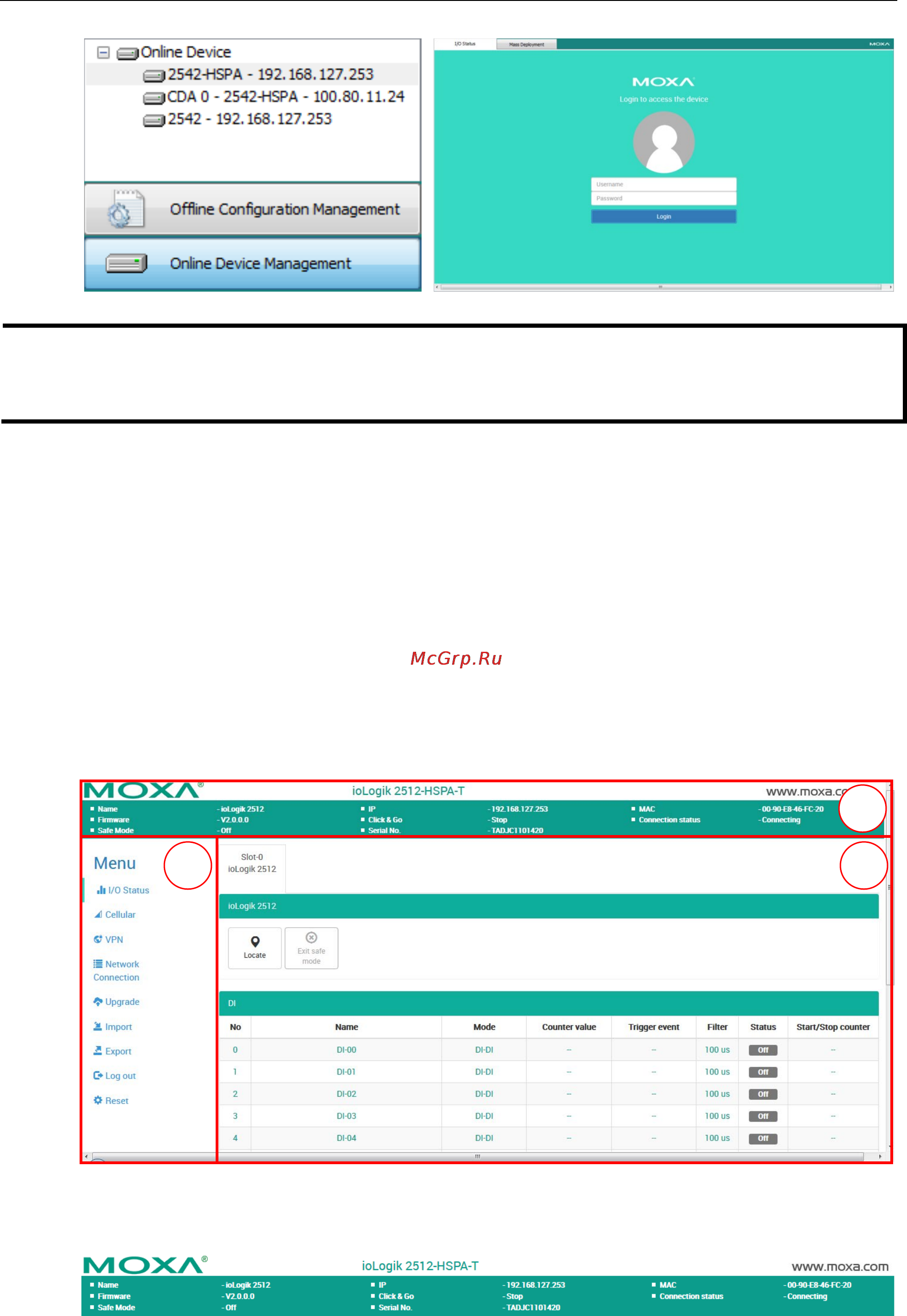 Moxa ioLogik 2542 [64/88] Web console functions